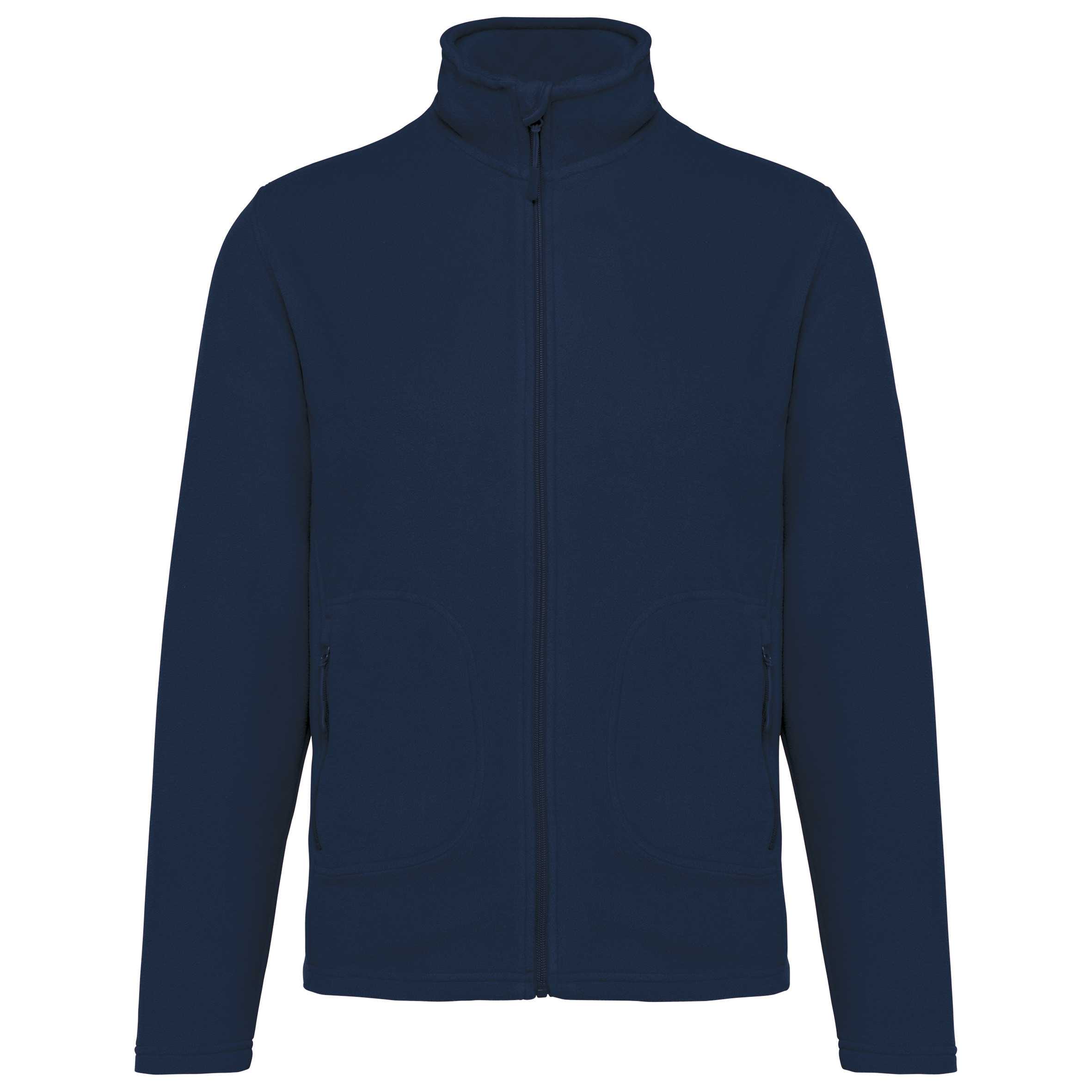 Chaqueta micropolar ecorresponsable - Unisex Navy