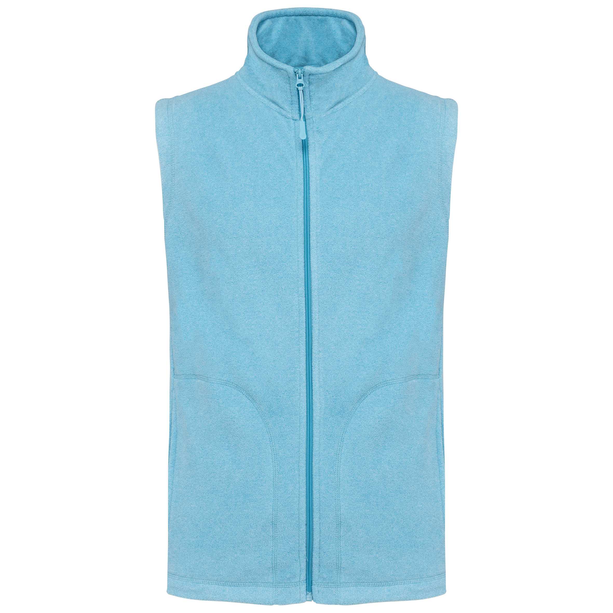 Chaleco micropolar hombre Cloudy blue heather