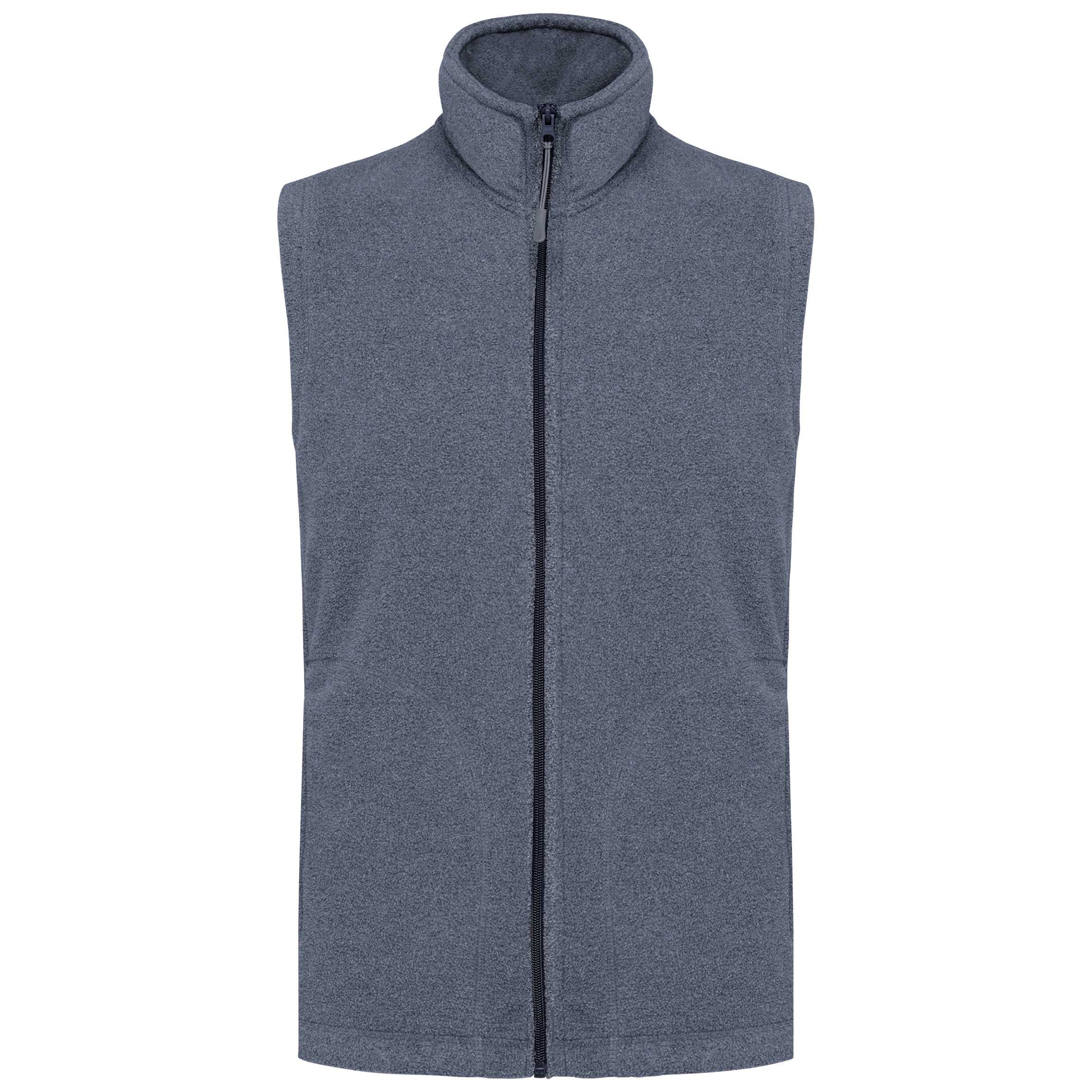 Chaleco micropolar hombre French Navy Heather