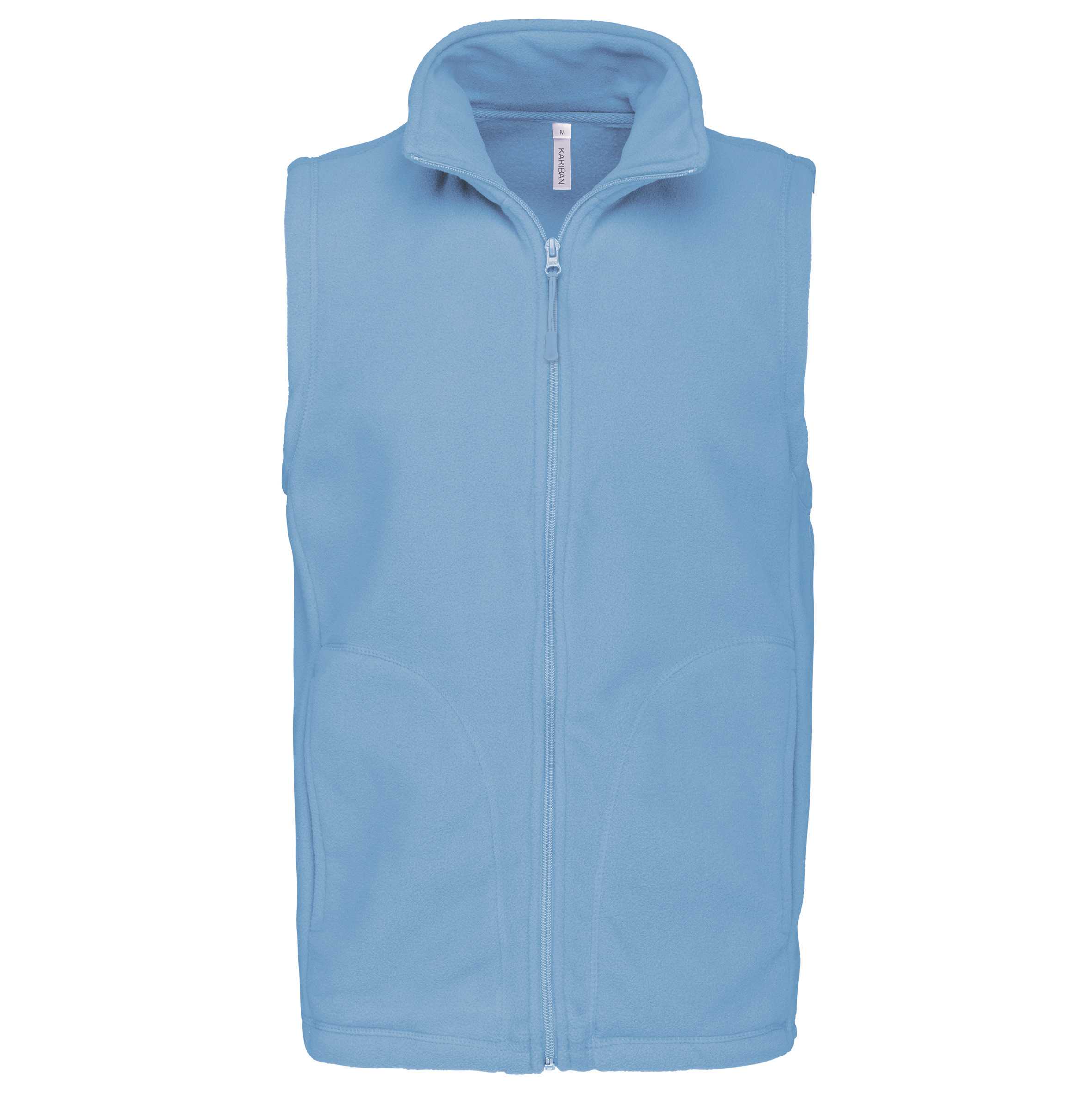 Chaleco micropolar hombre Sky Blue