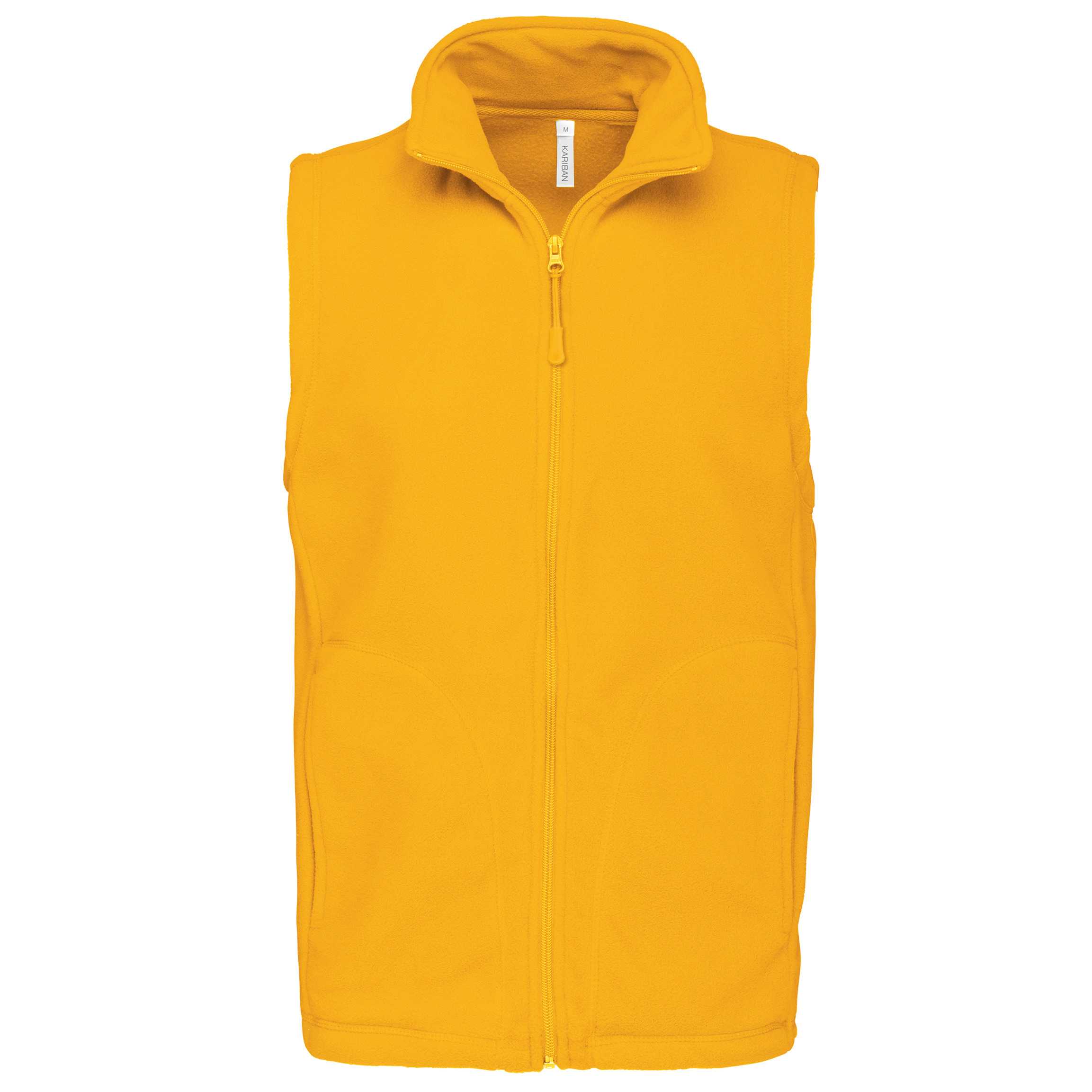 Chaleco micropolar hombre Yellow