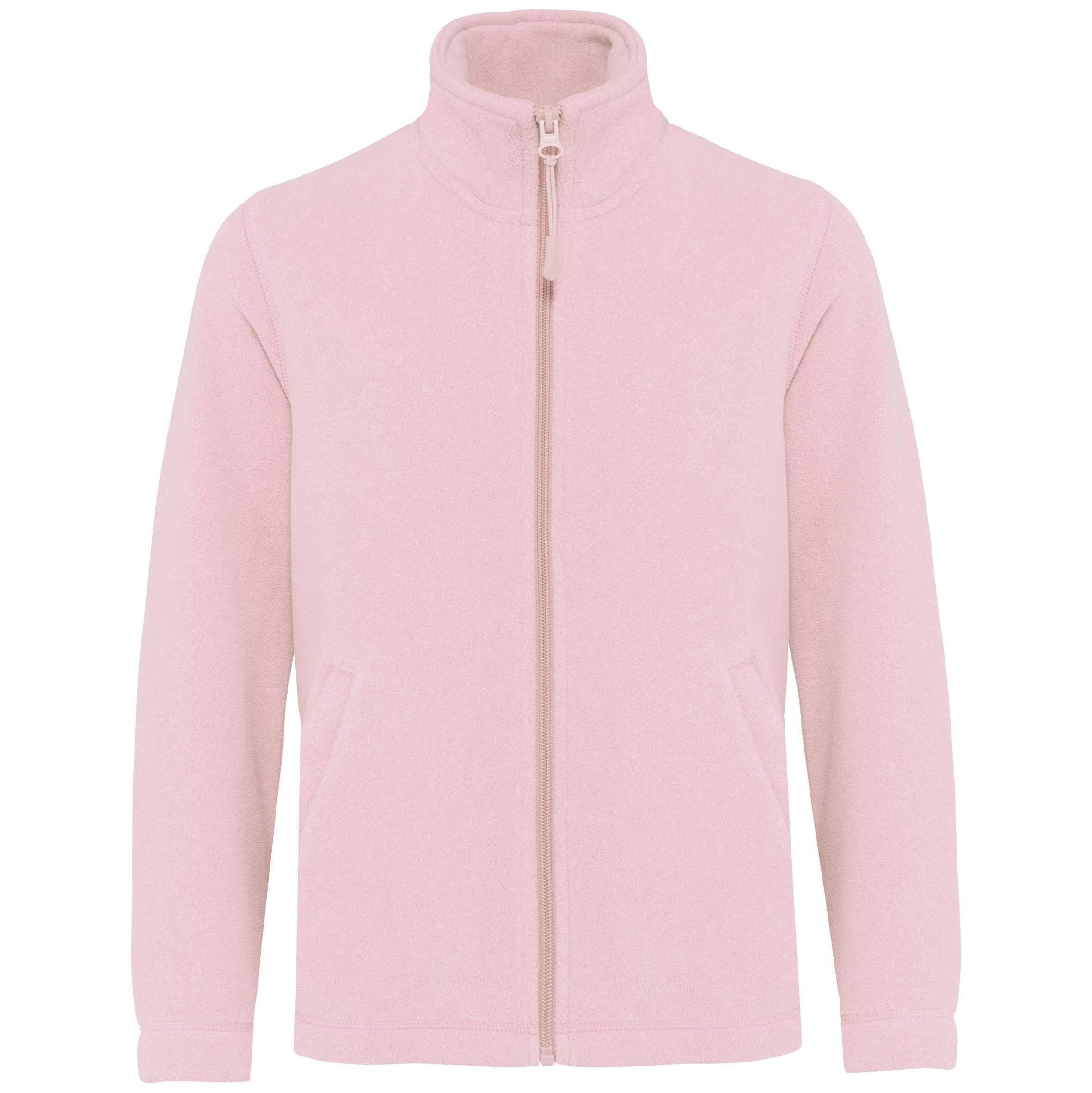 Chaqueta micropolar con cremallera infantil Pale Pink