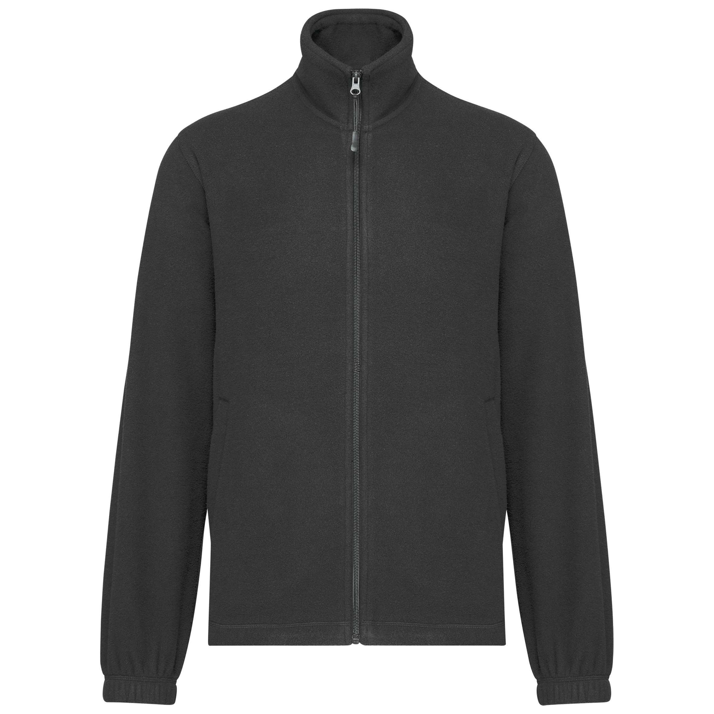 Chaqueta polar ajustable con puños elásticos Dark Grey