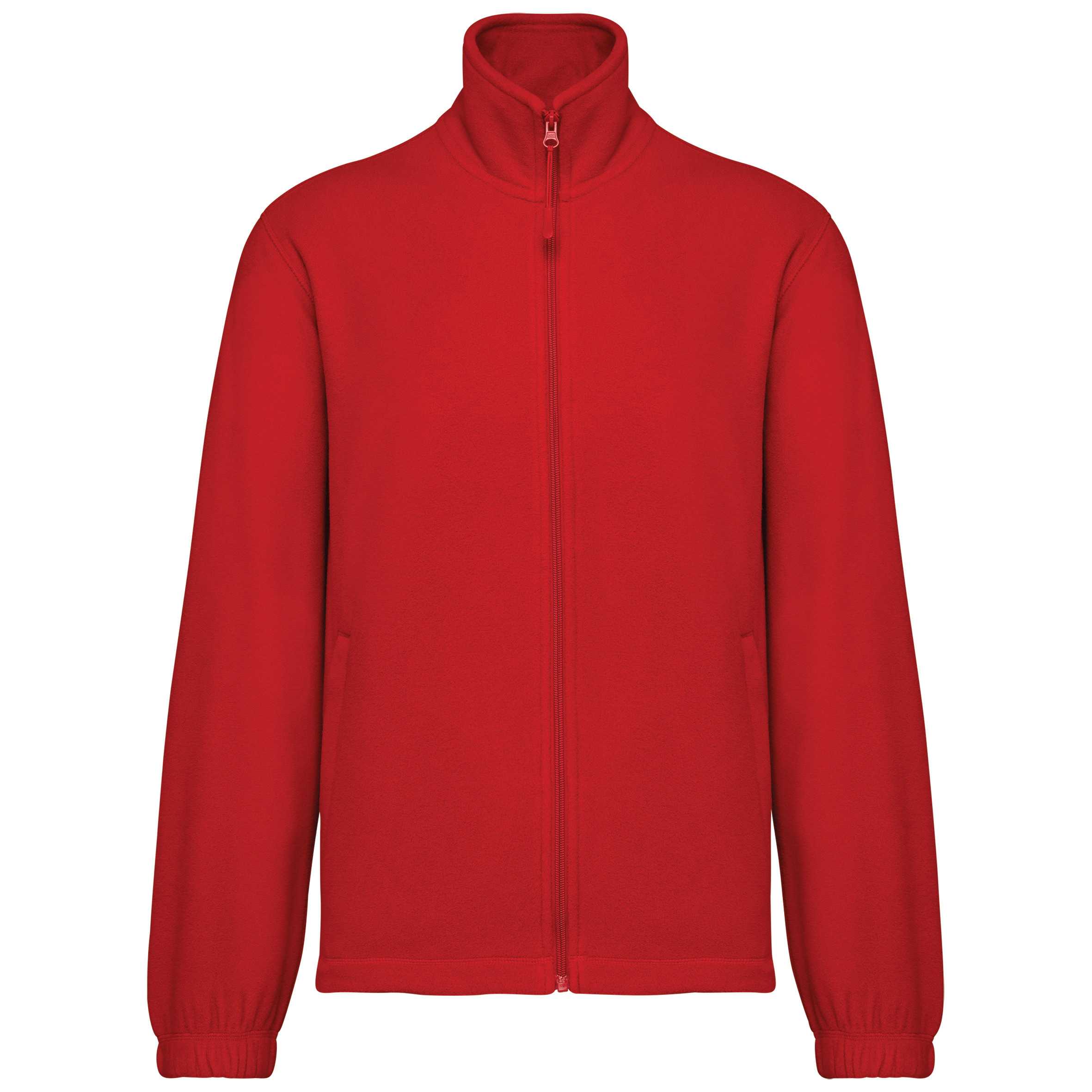 Chaqueta polar ajustable con puños elásticos Red