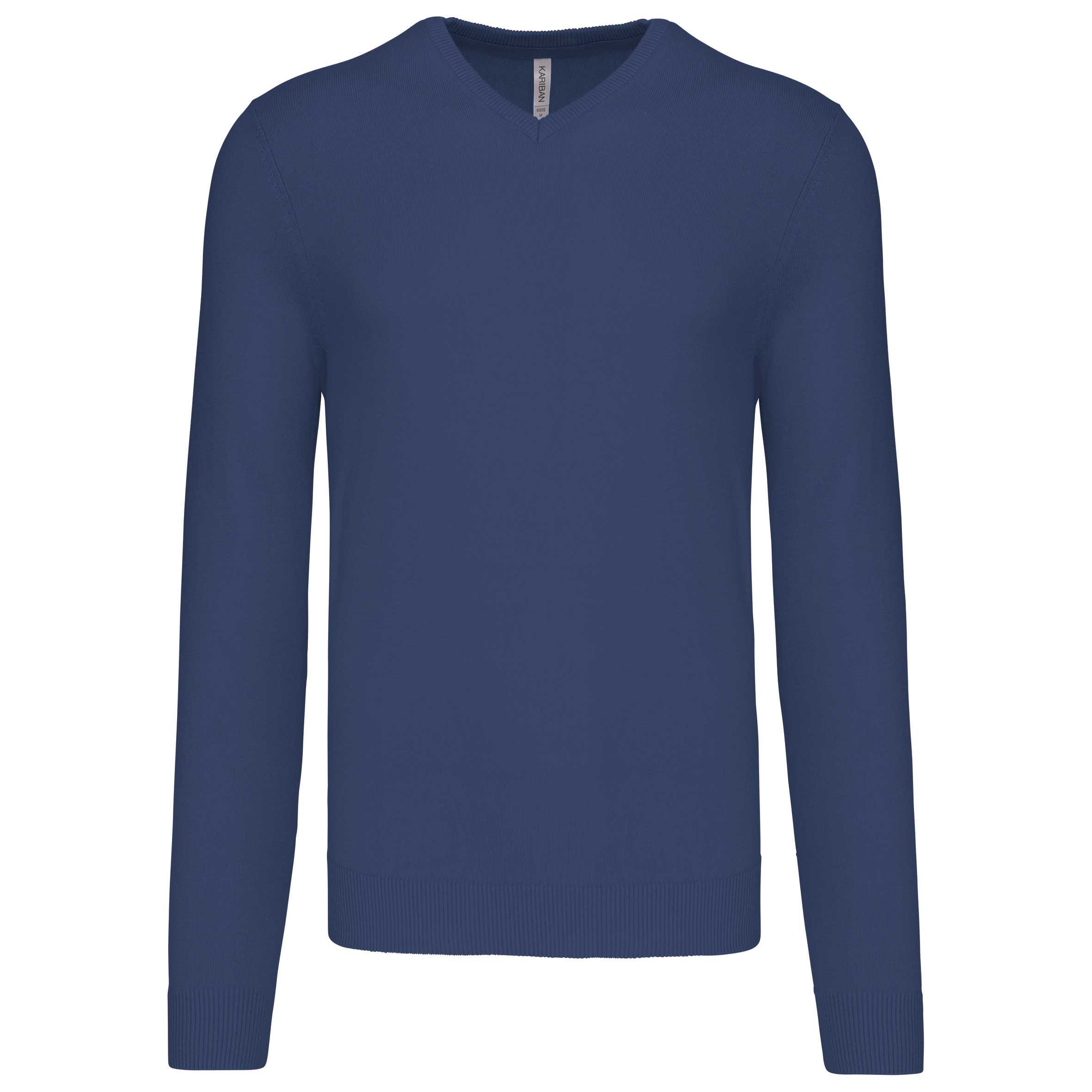Jersey cuello de pico hombre Deep Blue