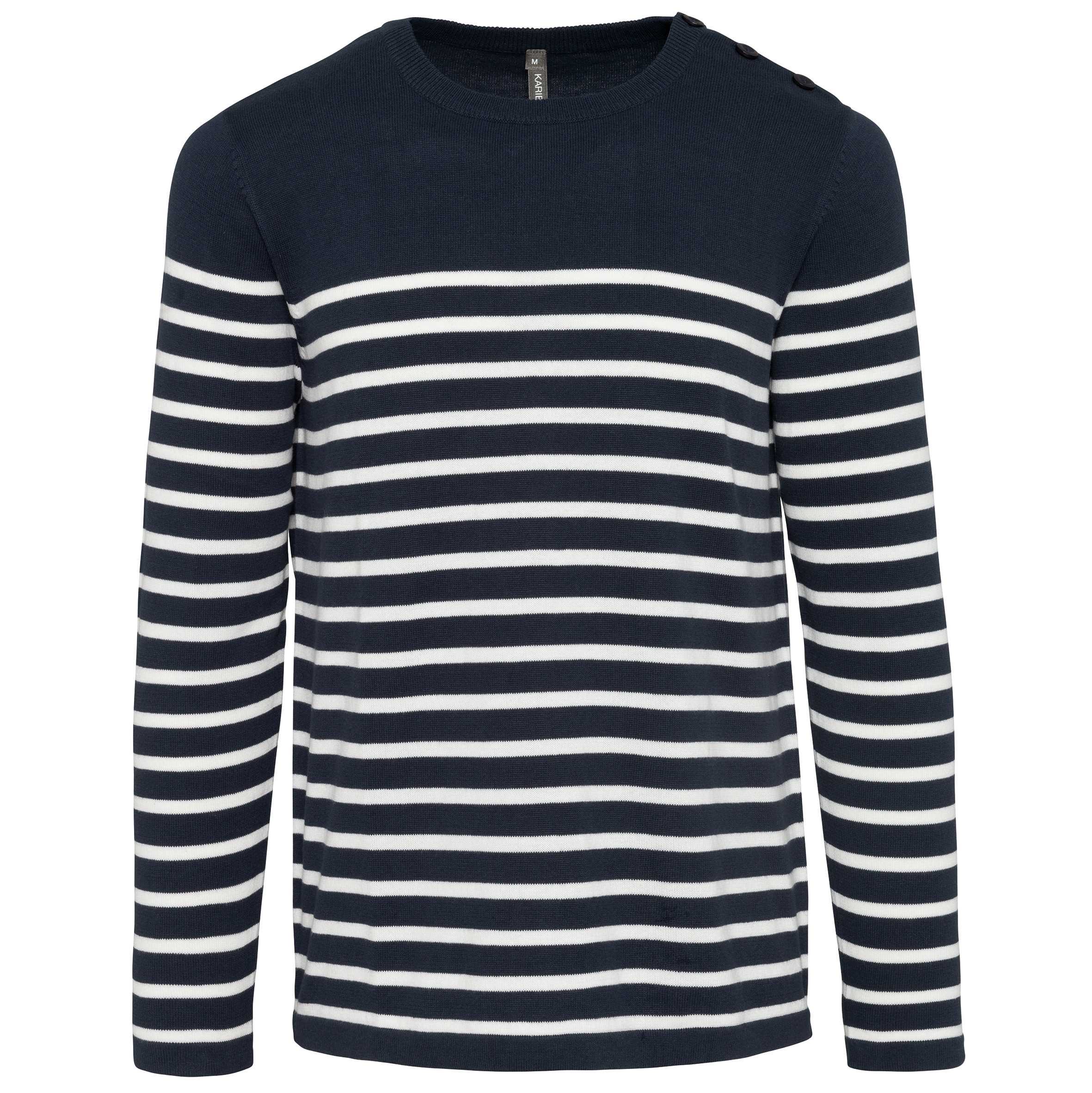 Jersey Marinero para hombre Striped Navy / Off White