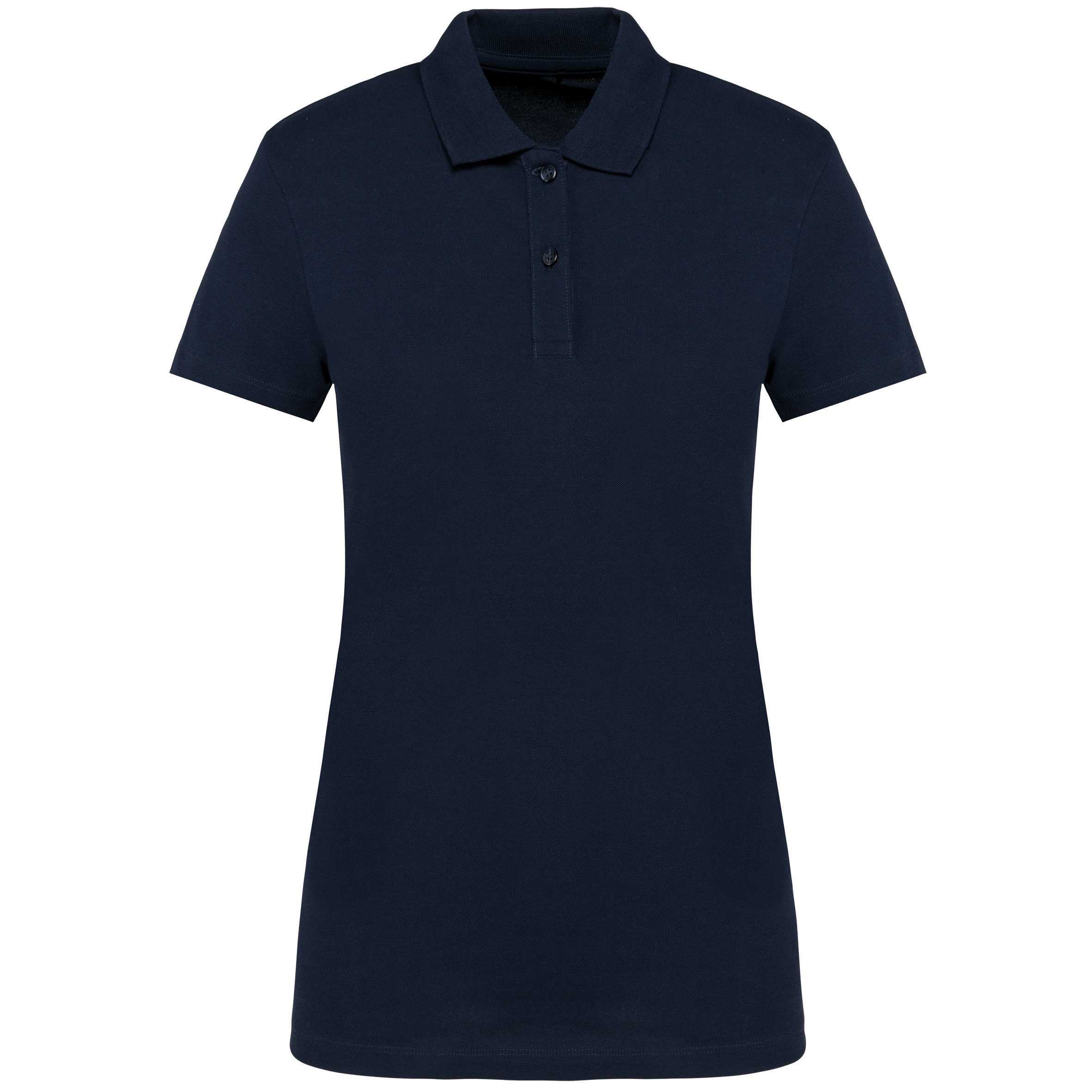 Polo Supima® manga corta mujer Deep Navy