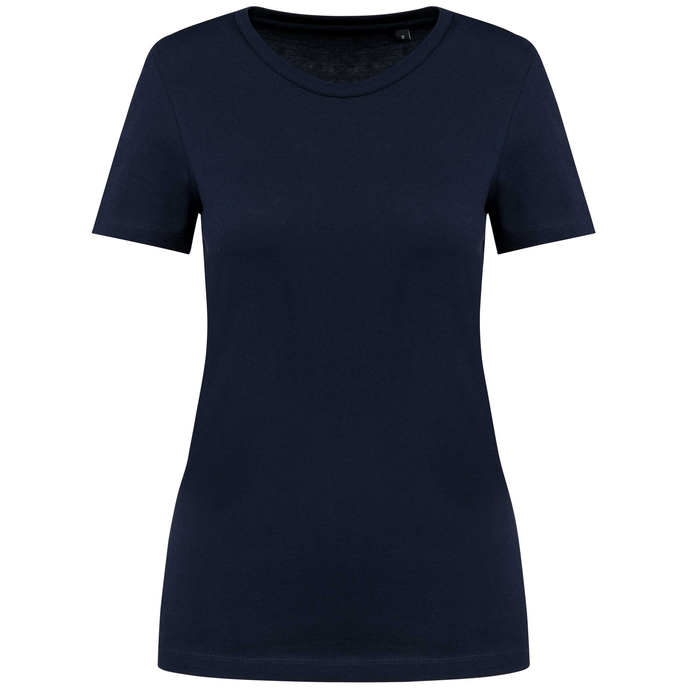 Camiseta Supima® cuello redondo manga corta mujer Deep Navy