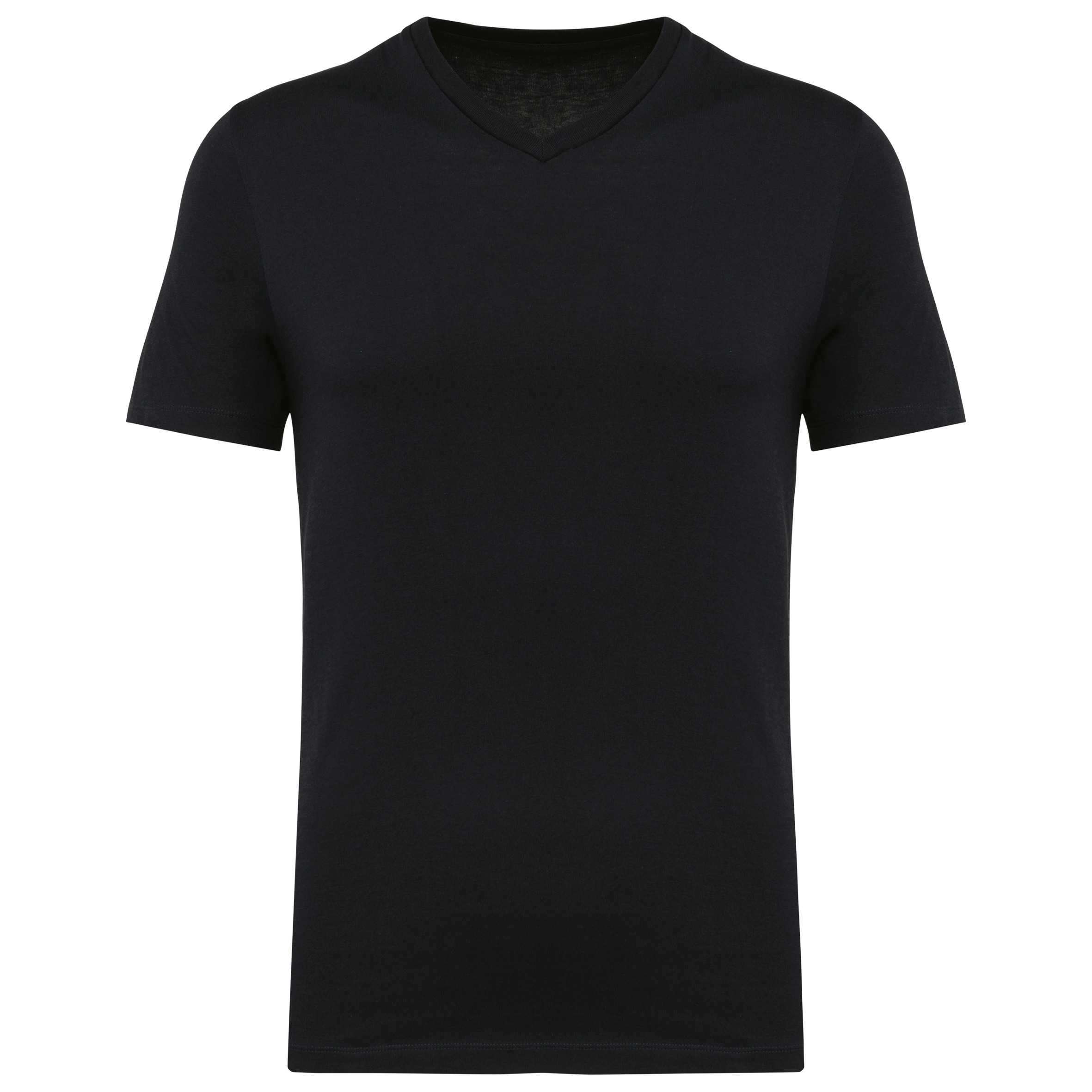 Camiseta Supima® cuello de pico manga corta hombre Black