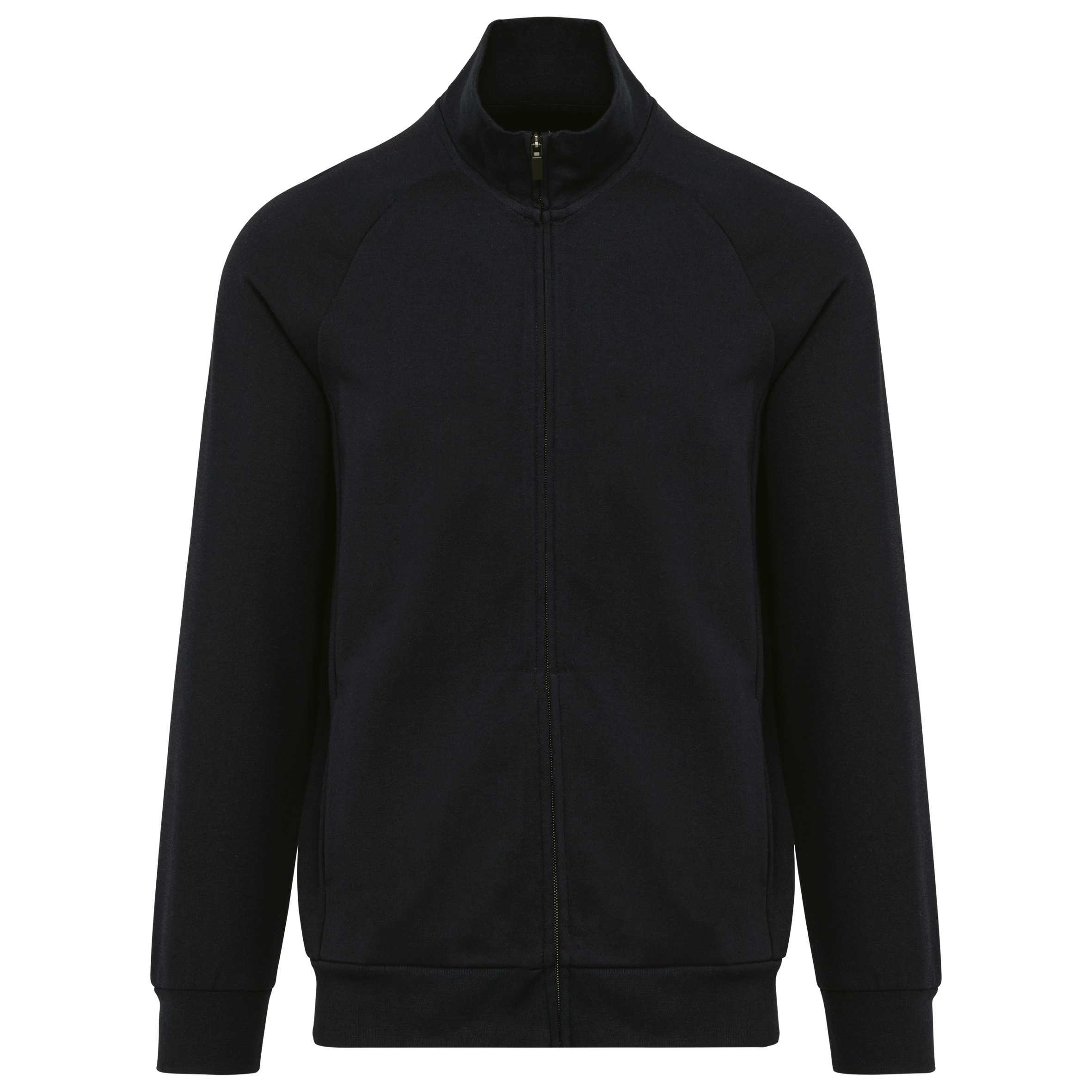 Chaqueta con cremallera hombre Black