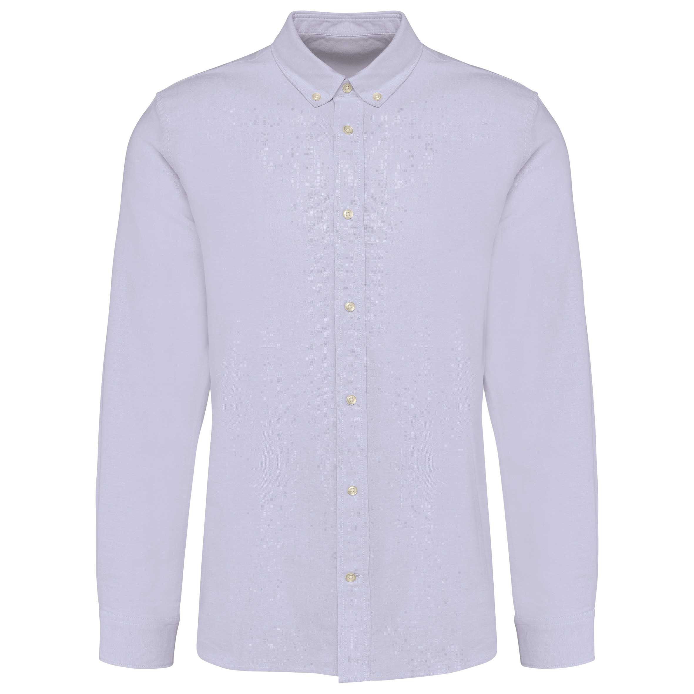 Camisa Oxford manga larga hombre Oxford Lavender