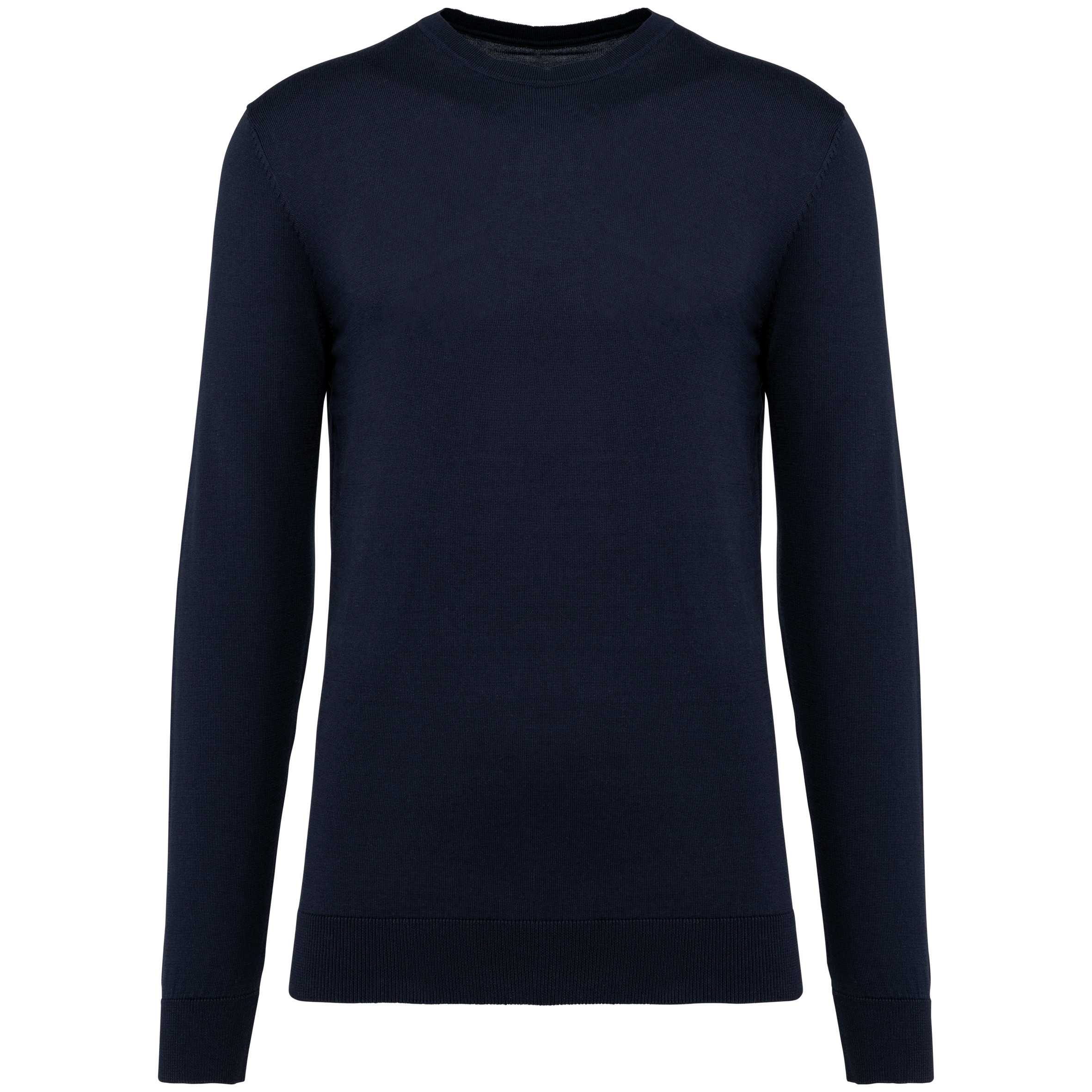 Jersey Supima® cuello redondo hombre Deep Navy