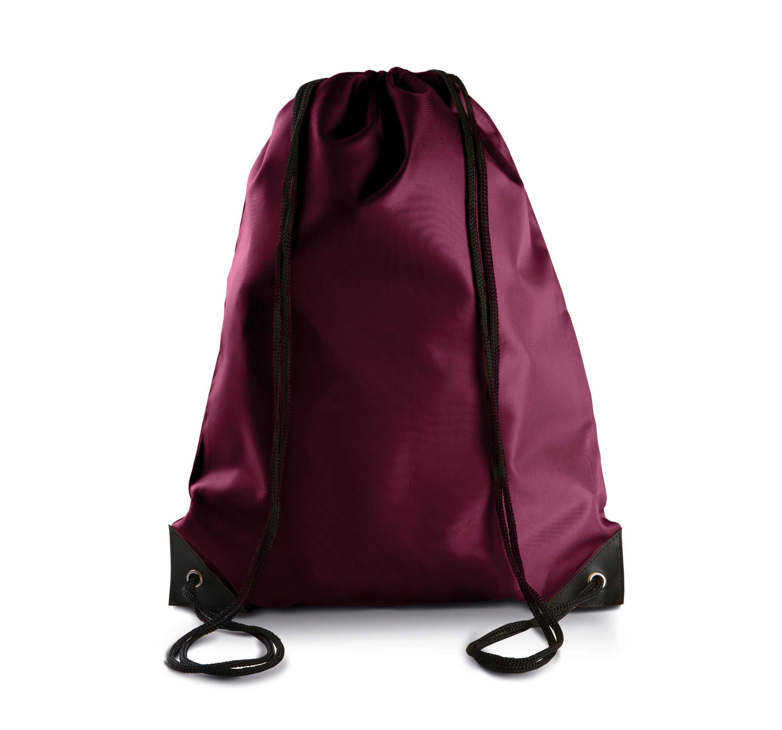 Mochila con cordones Burgundy