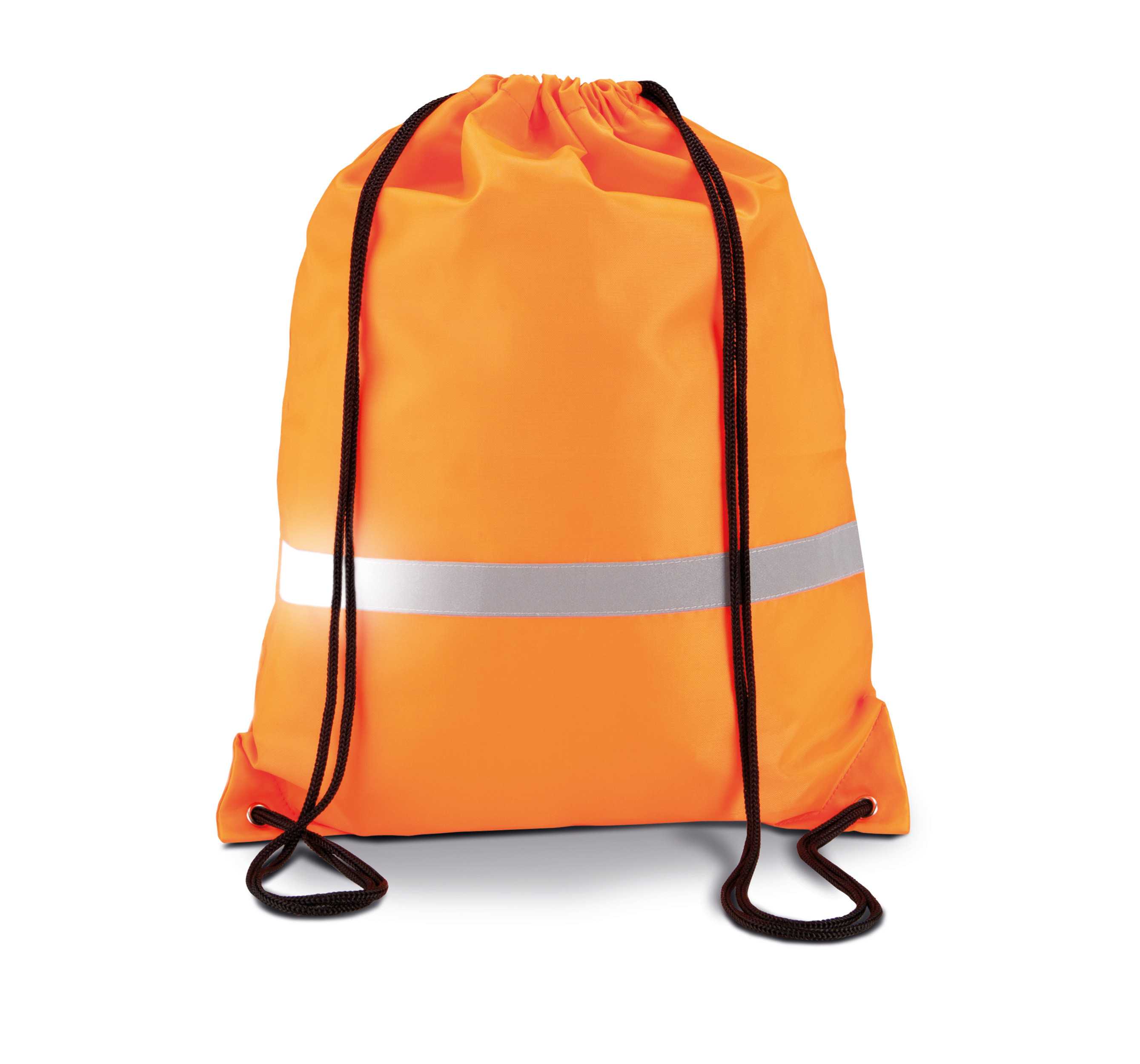 Mochila con cordones Fluorescent Orange