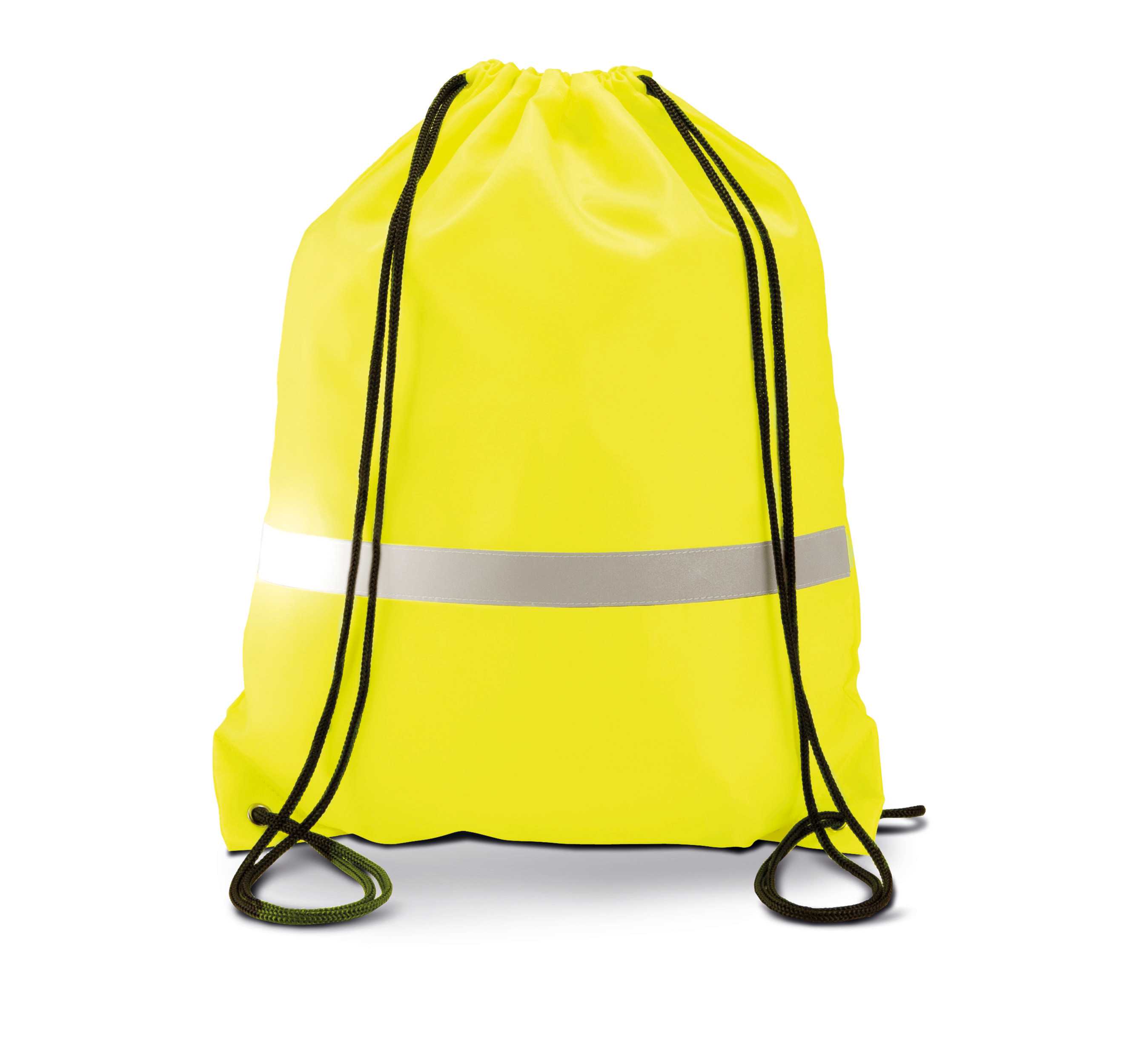 Mochila con cordones Fluorescent Yellow