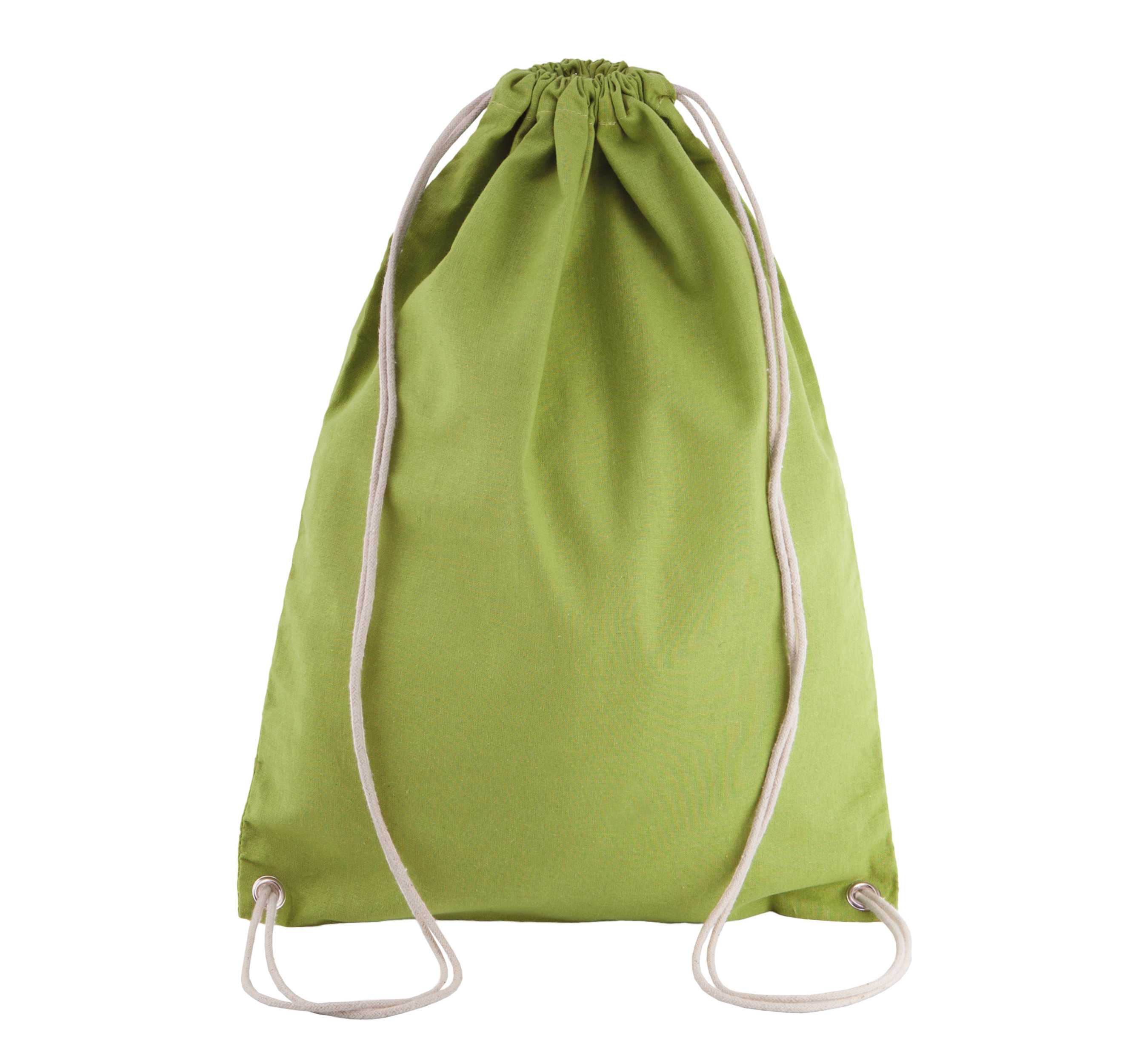 Mochila de algodón con cordones Burnt Lime