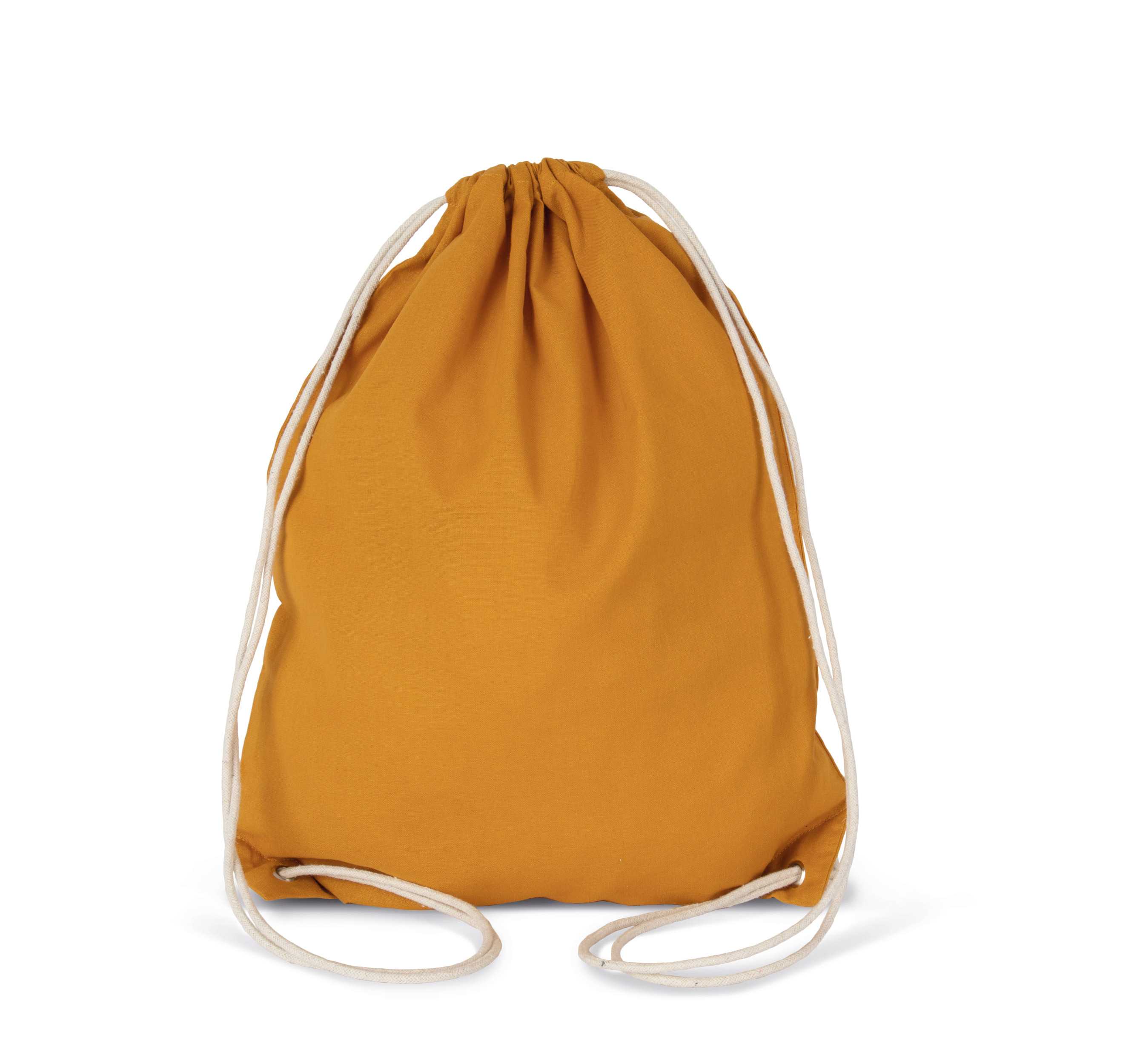 Mochila de algodón con cordones Curcuma