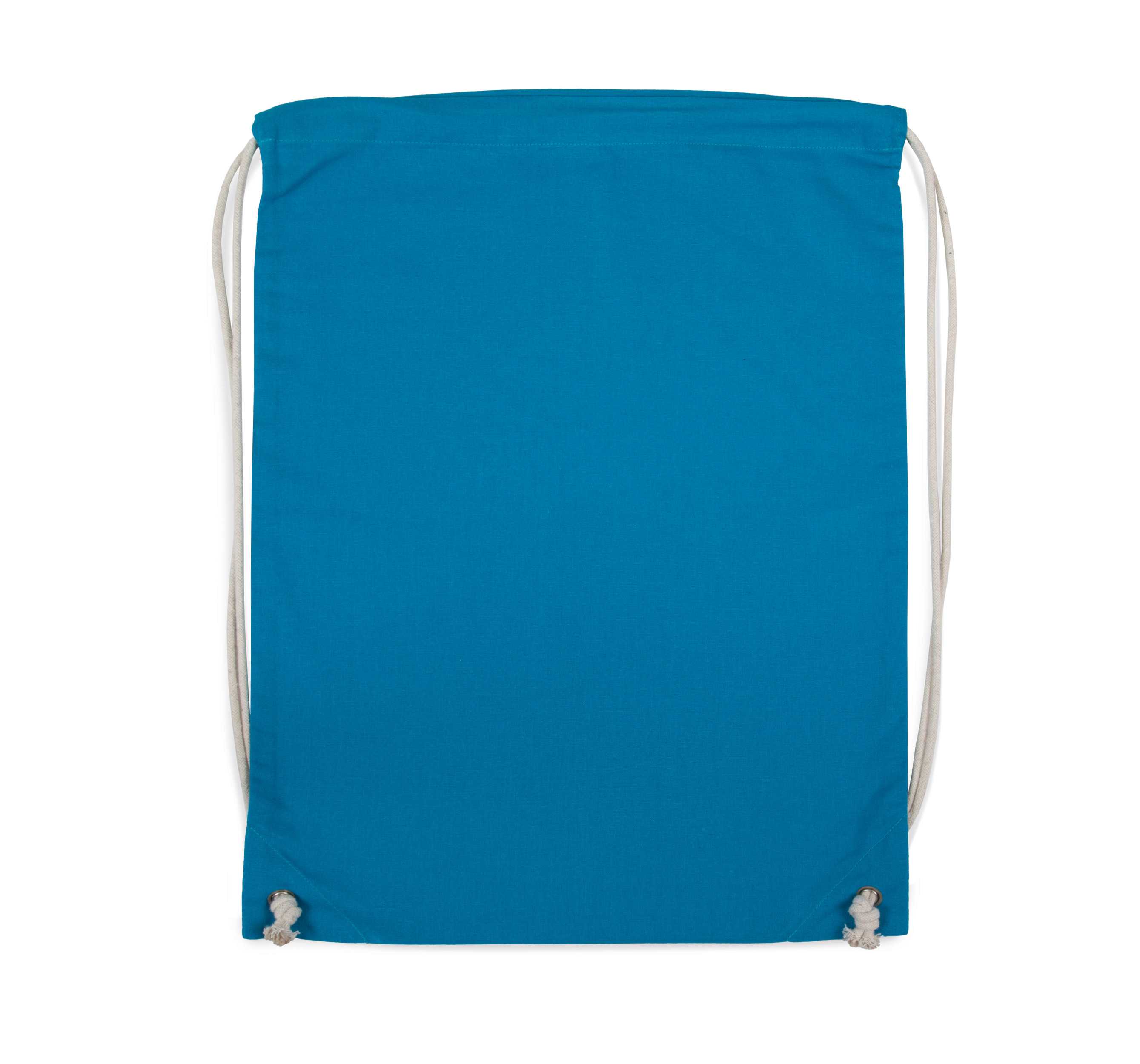 Mochila de algodón con cordones Tropical Blue