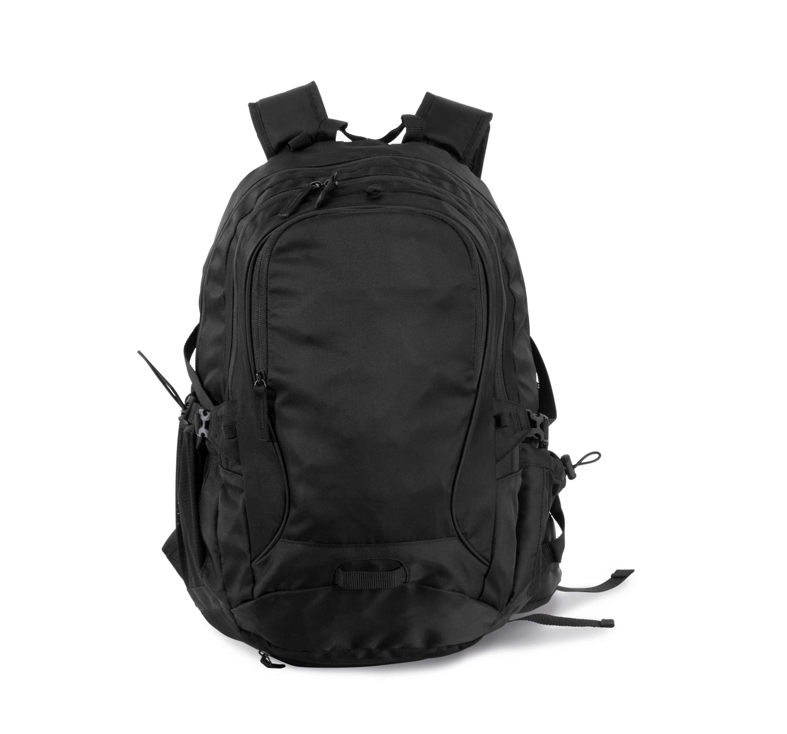 Mochila para ocio / aire libre con portacascos Black