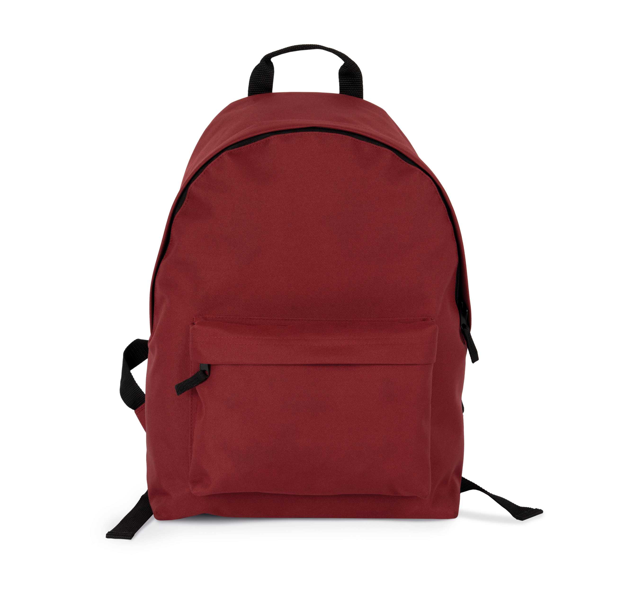 Mochila informal en material reciclado con bolsillo frontal Red Safran
