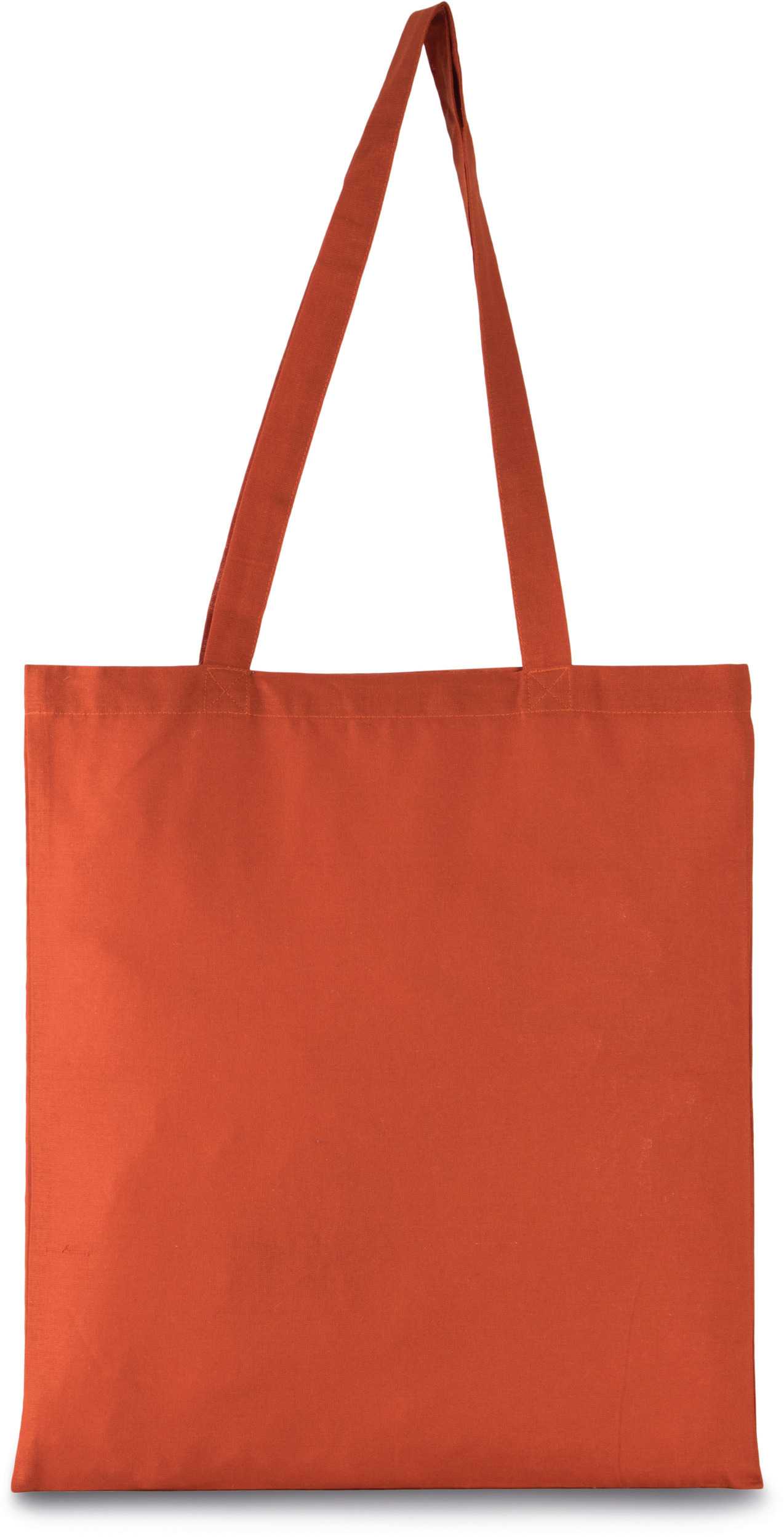 Bolsa shopper con asas largas Burnt Orange