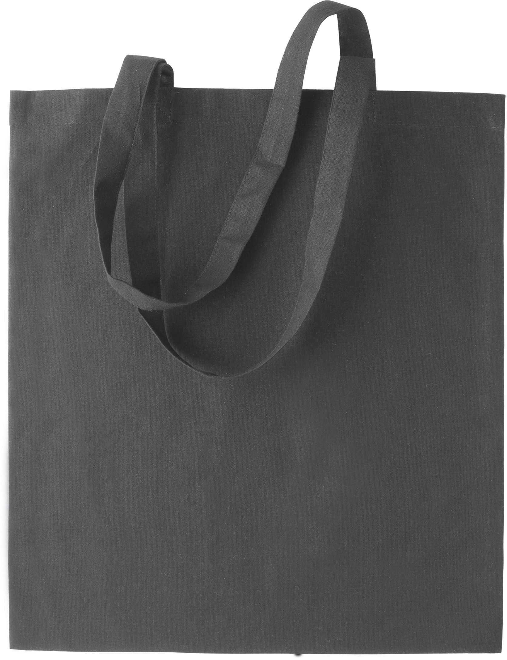 Bolsa shopper con asas largas Dark Grey