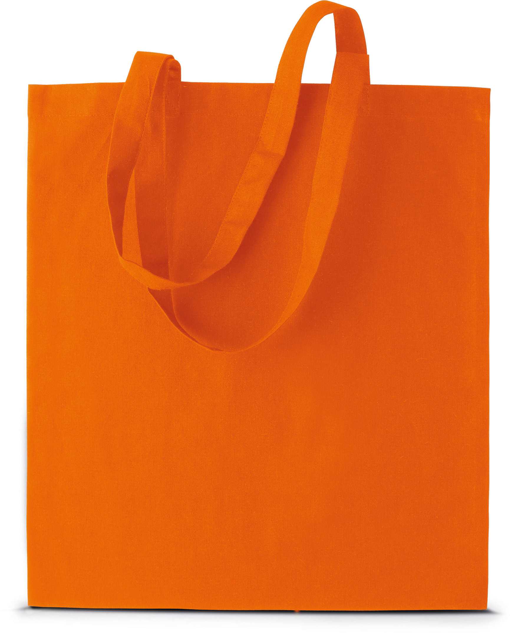 Bolsa shopper con asas largas Orange