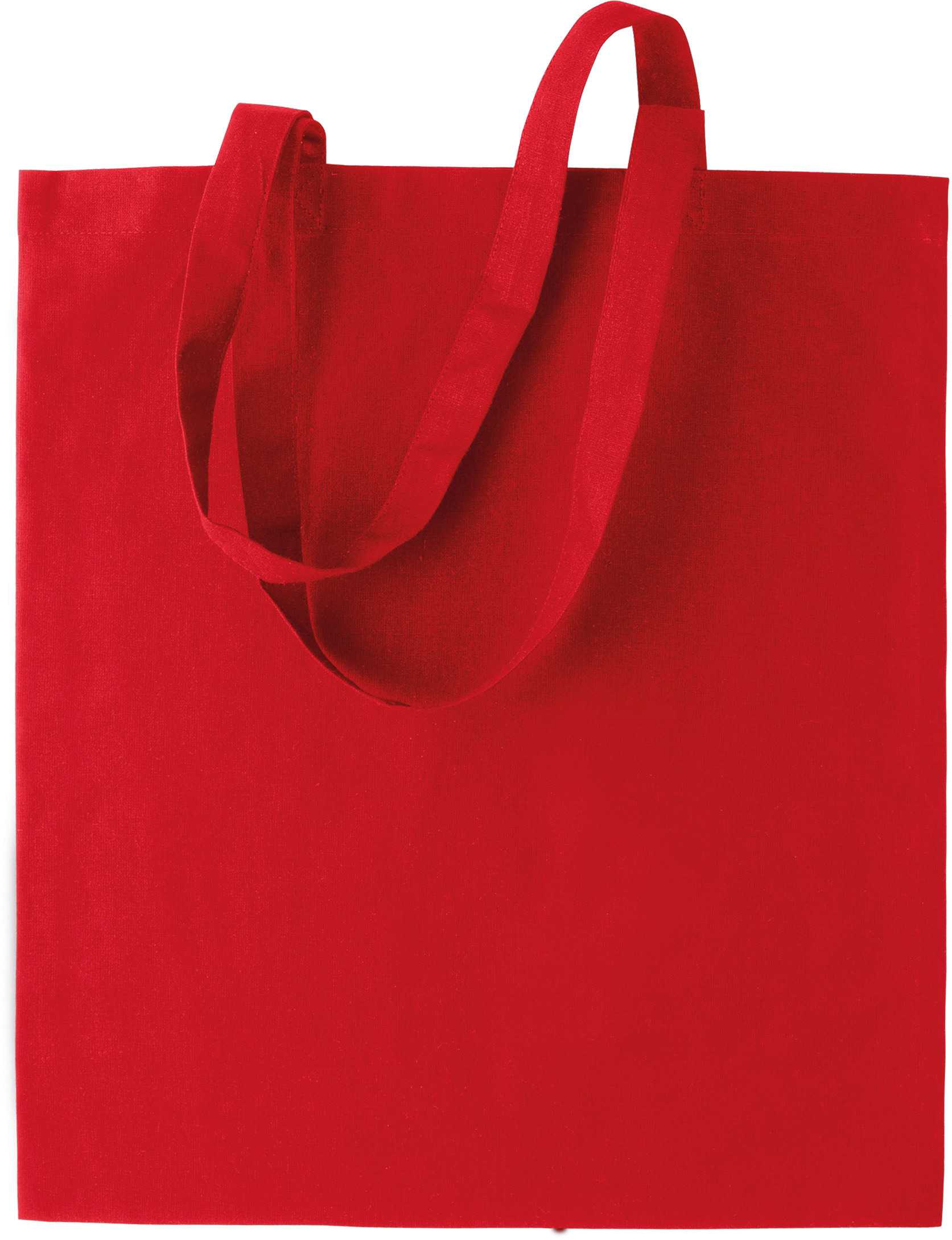 Bolsa shopper con asas largas Red