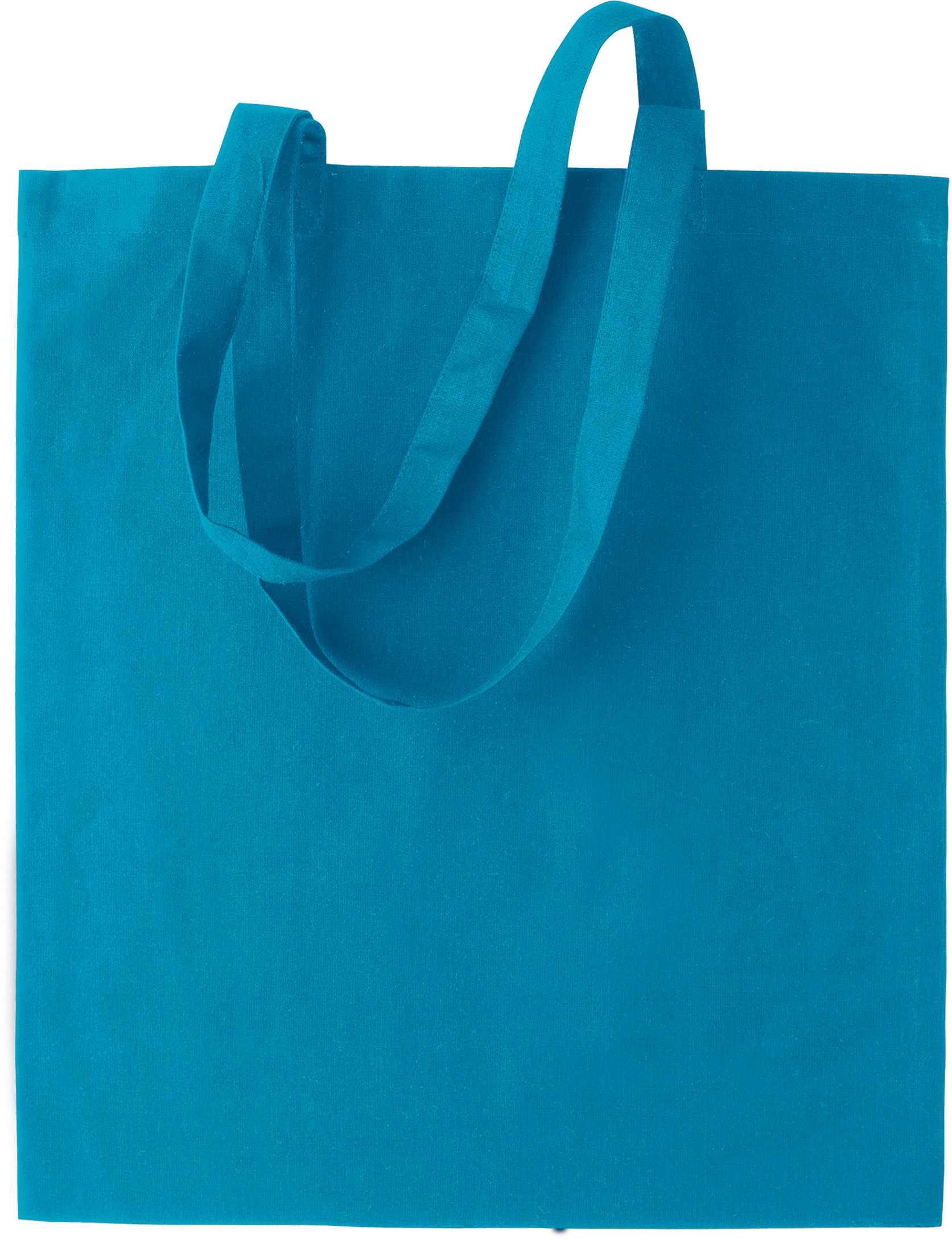 Bolsa shopper con asas largas Turquoise