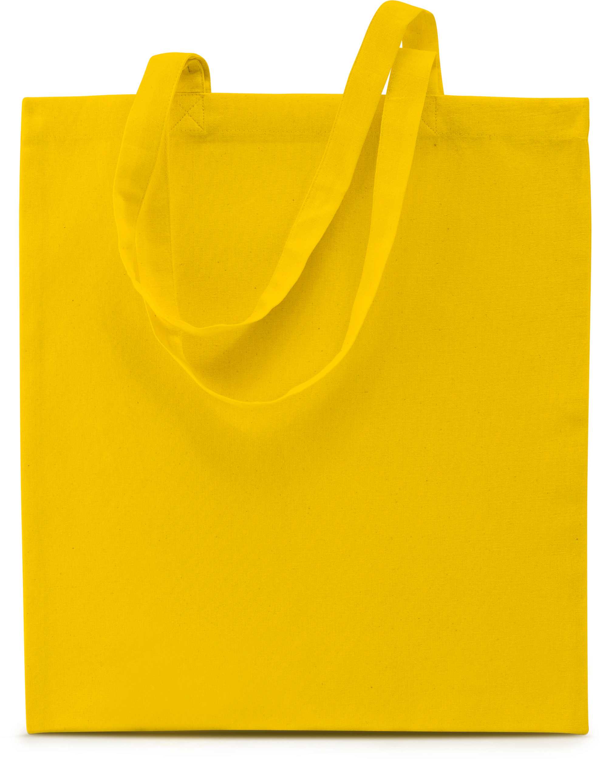 Bolsa shopper con asas largas Yellow