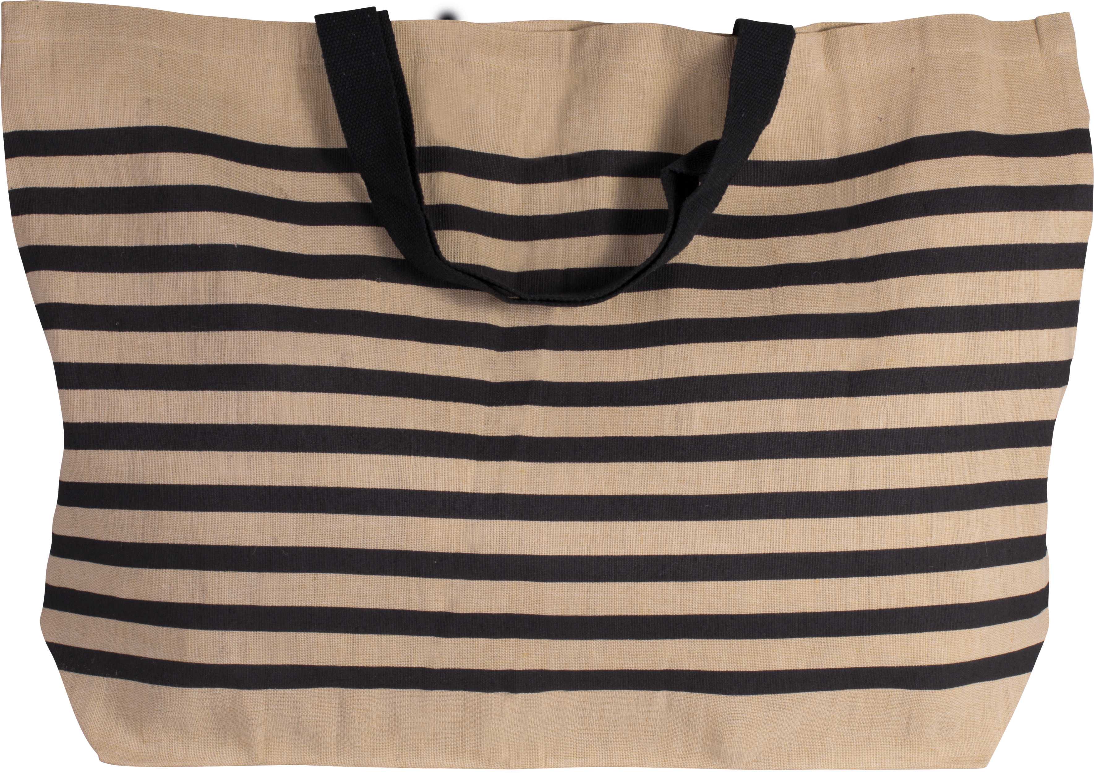 Bolsa  grande de juco Natural / Navy