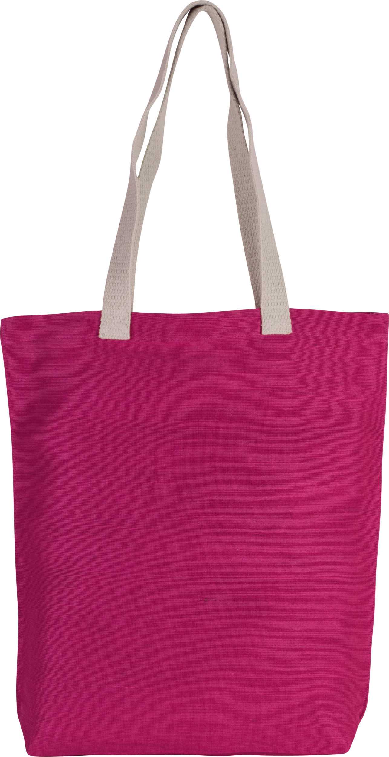 Bolsa de compras de juco Fuchsia