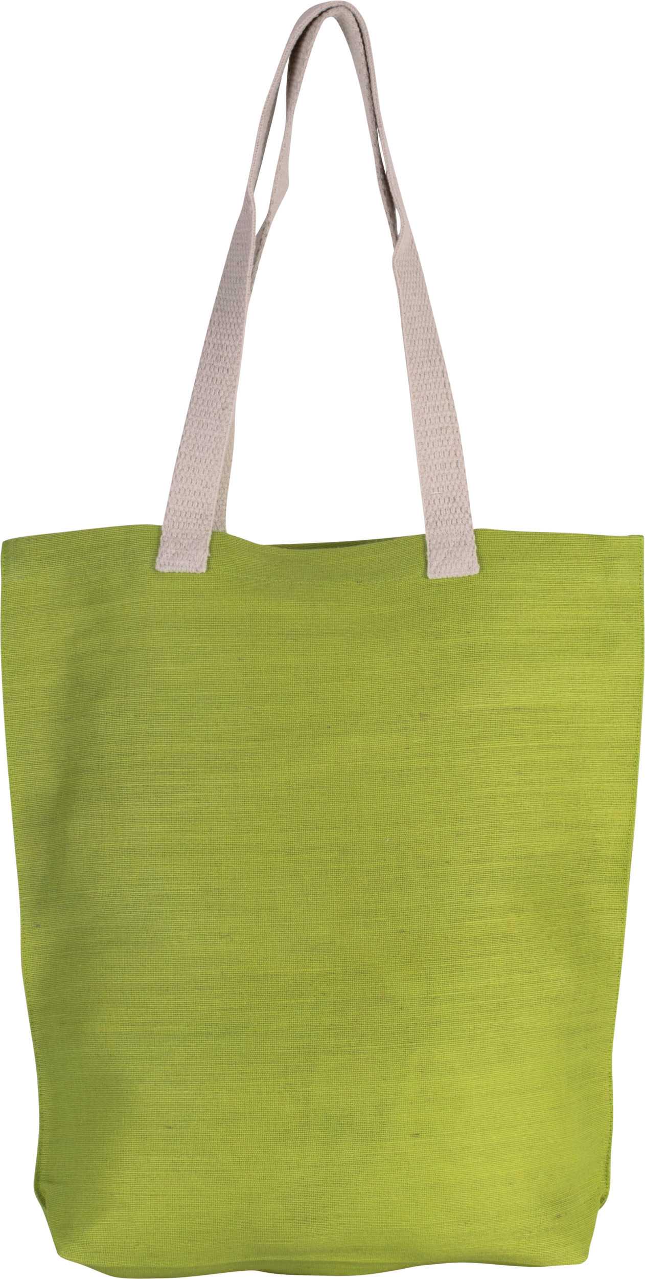Bolsa de compras de juco Lime Green