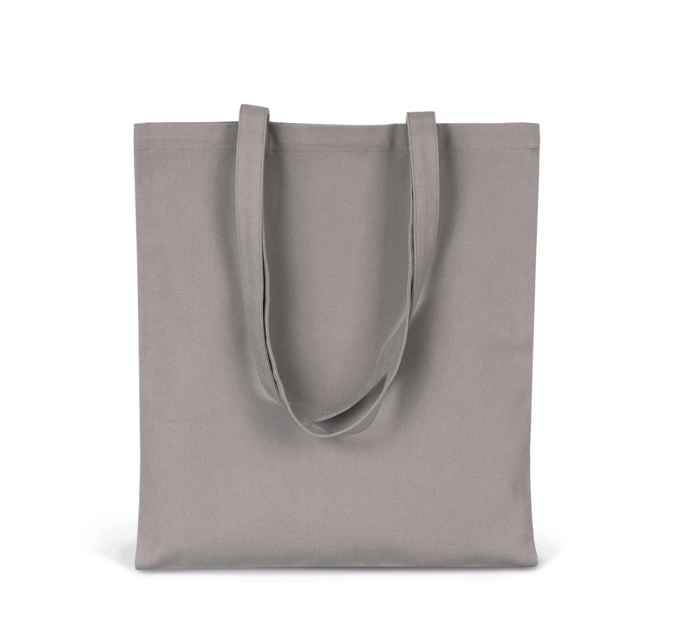 Bolsa de compras de algodón canvas Metal Grey