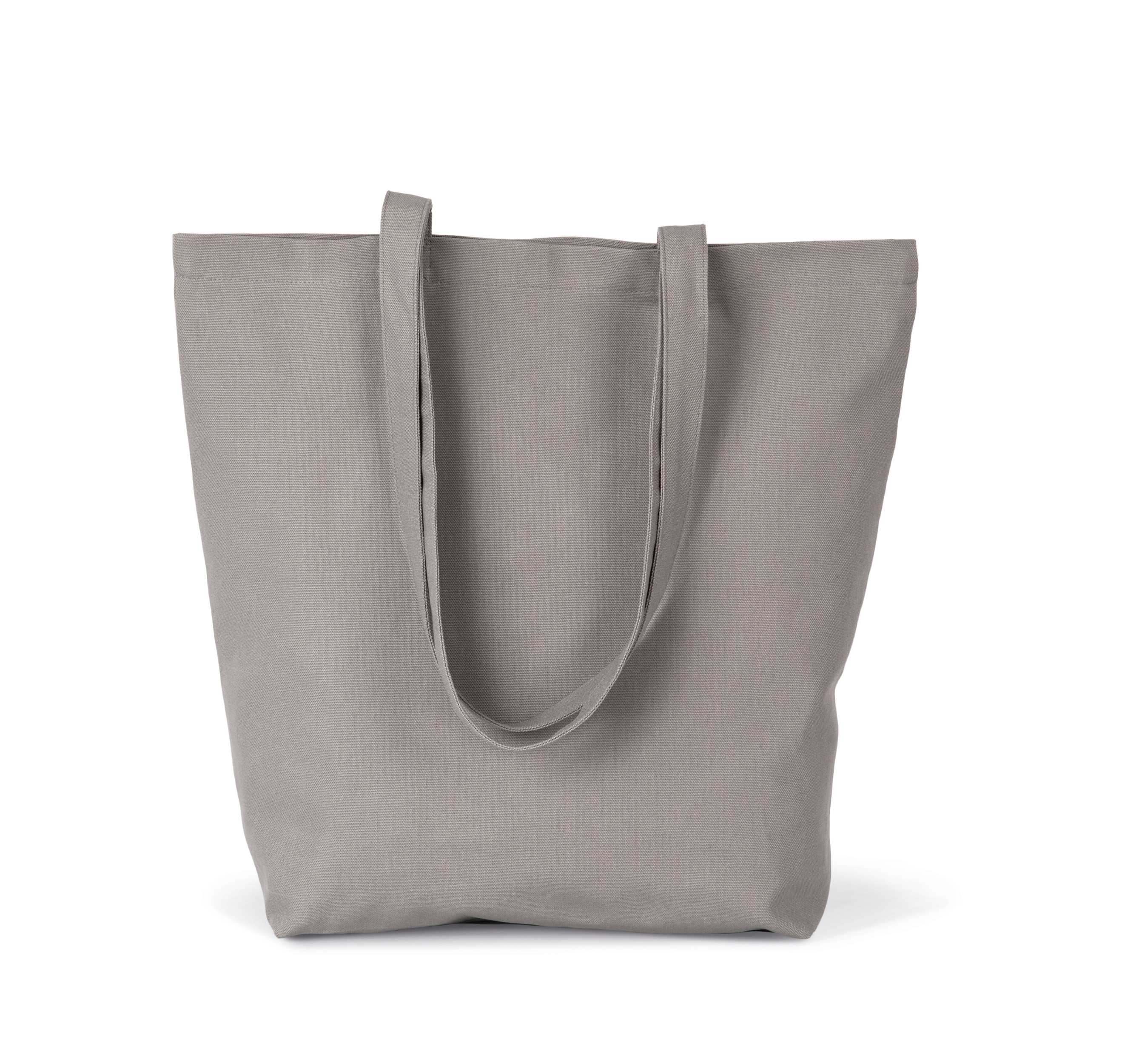 Bolsa tote de algodón orgánico Metal Grey