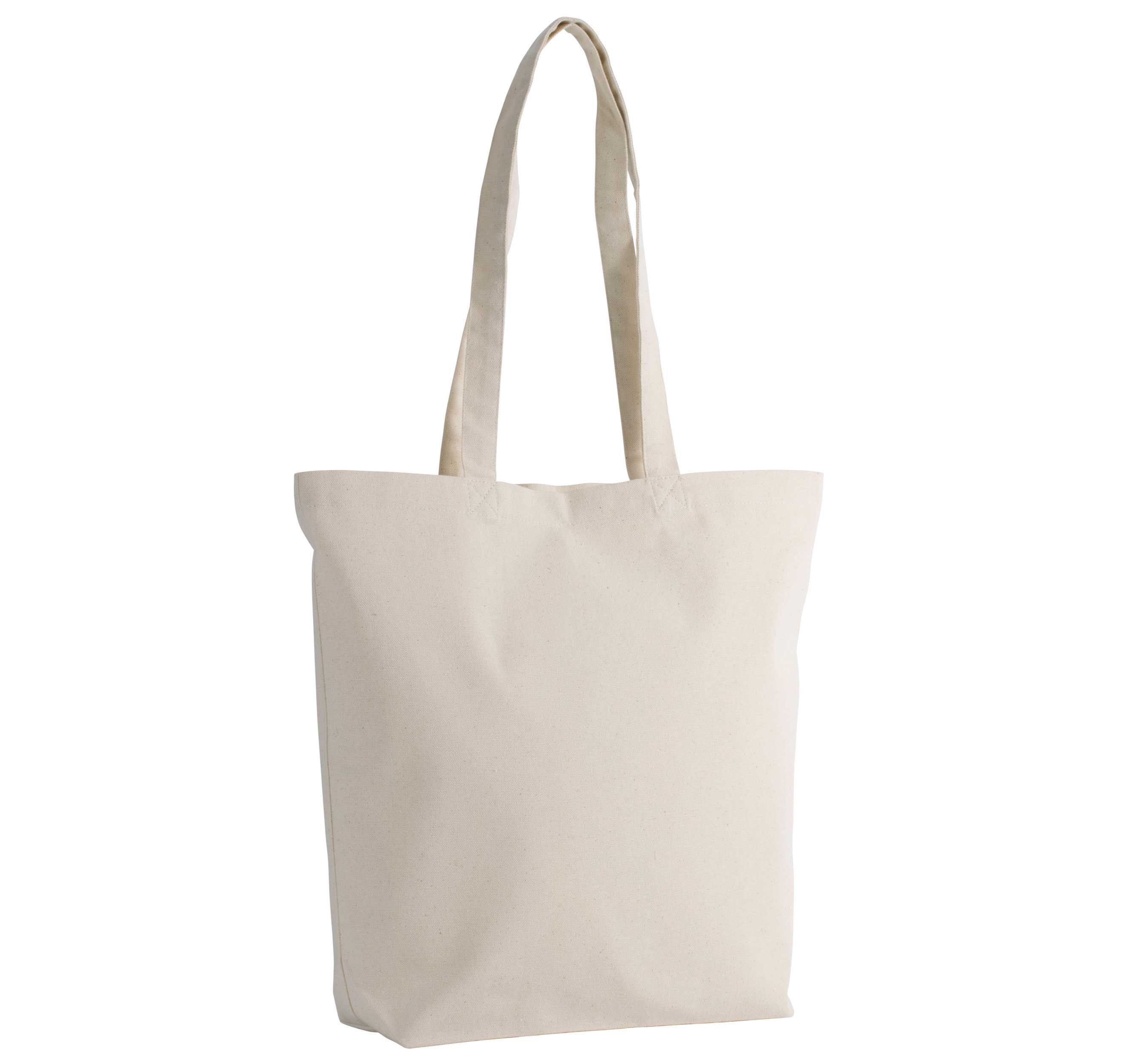 Bolsa tote de algodón orgánico Natural