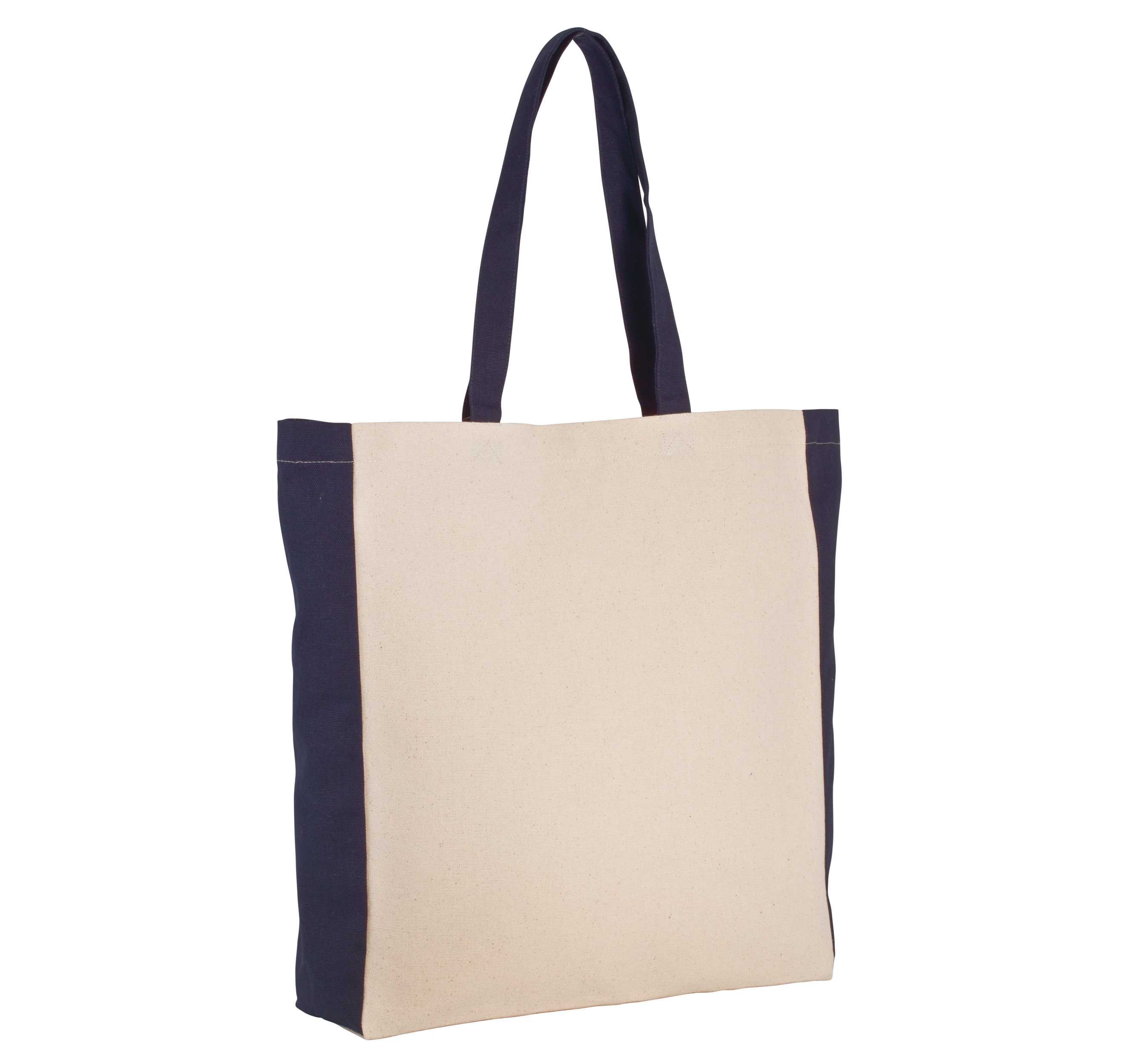 Bolsa bicolor Natural / Navy