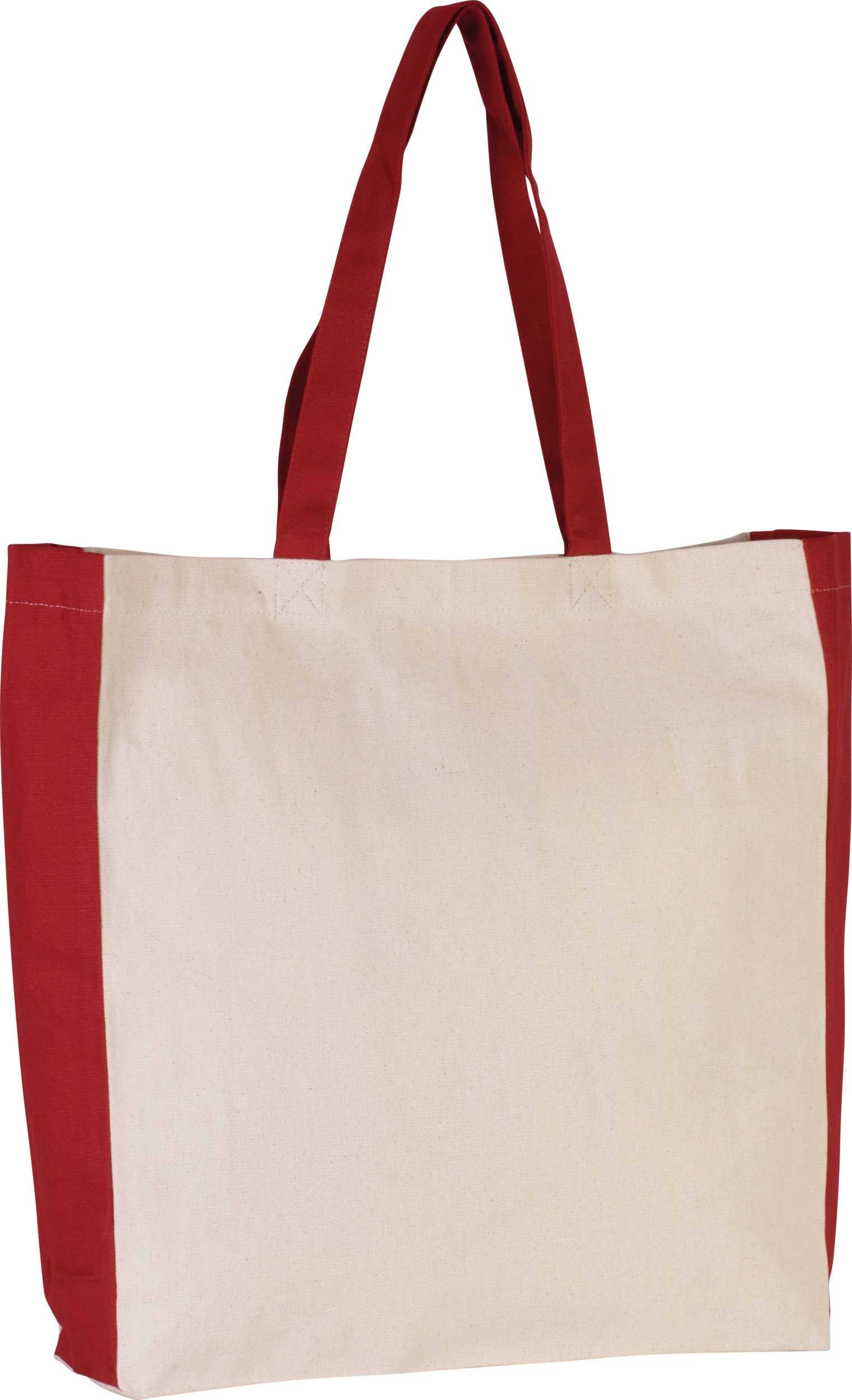 Bolsa bicolor Natural / Red
