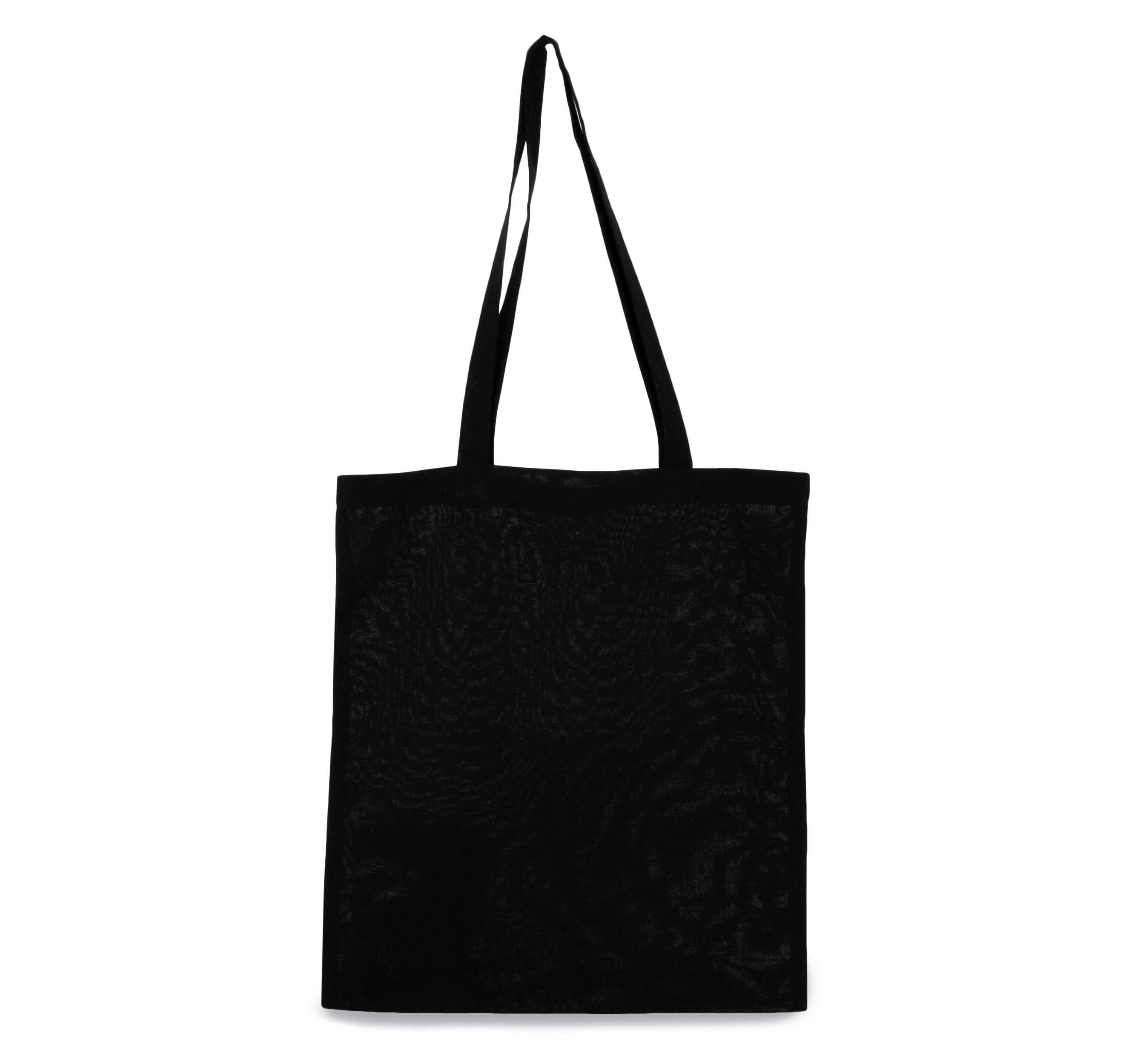 Bolsa de compras algodón orgánico Black
