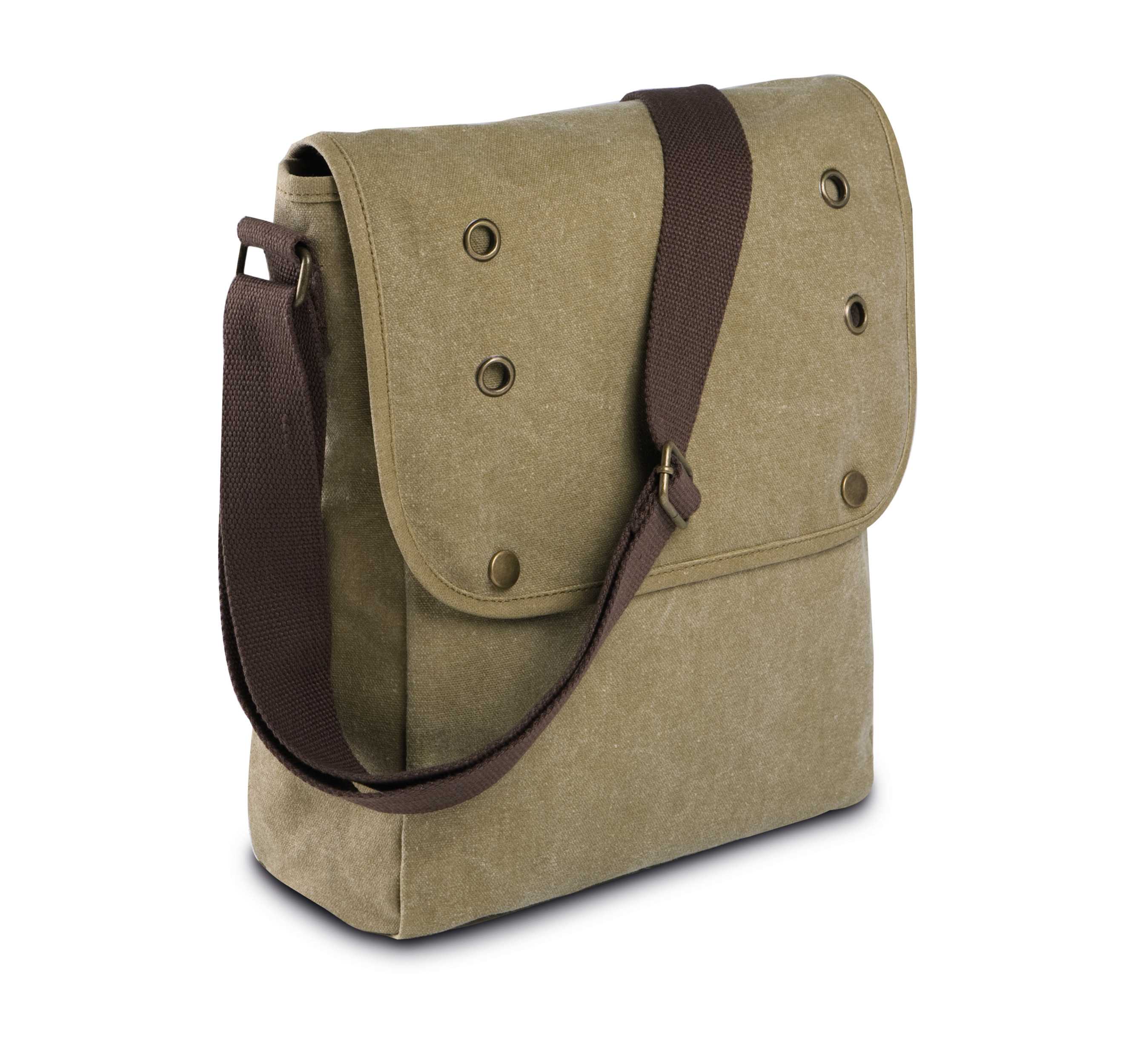 Bolsa bandolera Vintage Kaki