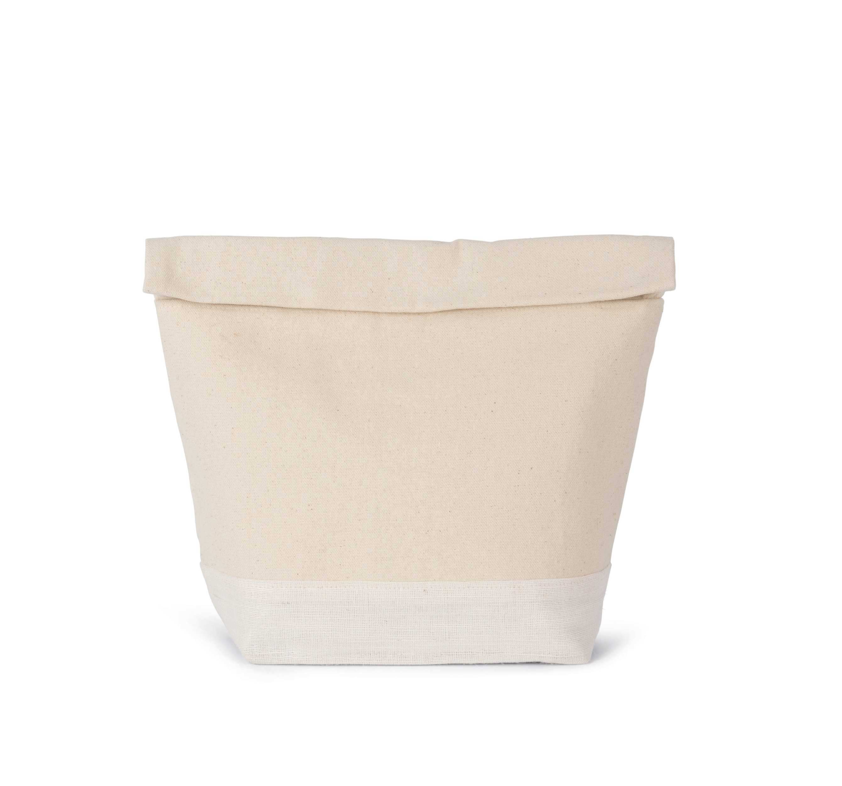 Bolsa isotérmica con cierre enrollable Natural / White