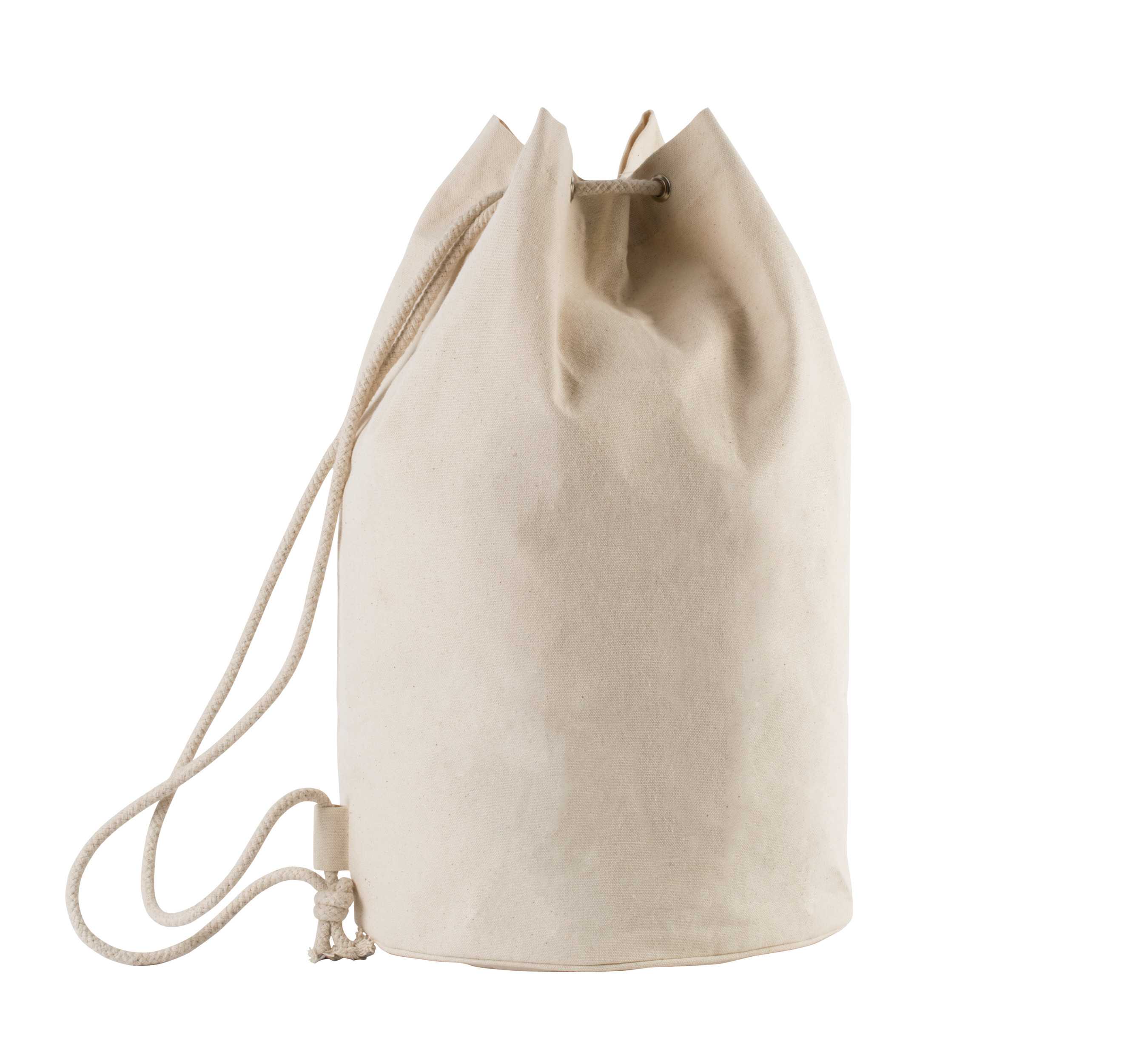 Bolso marino de algodón con cordón Natural