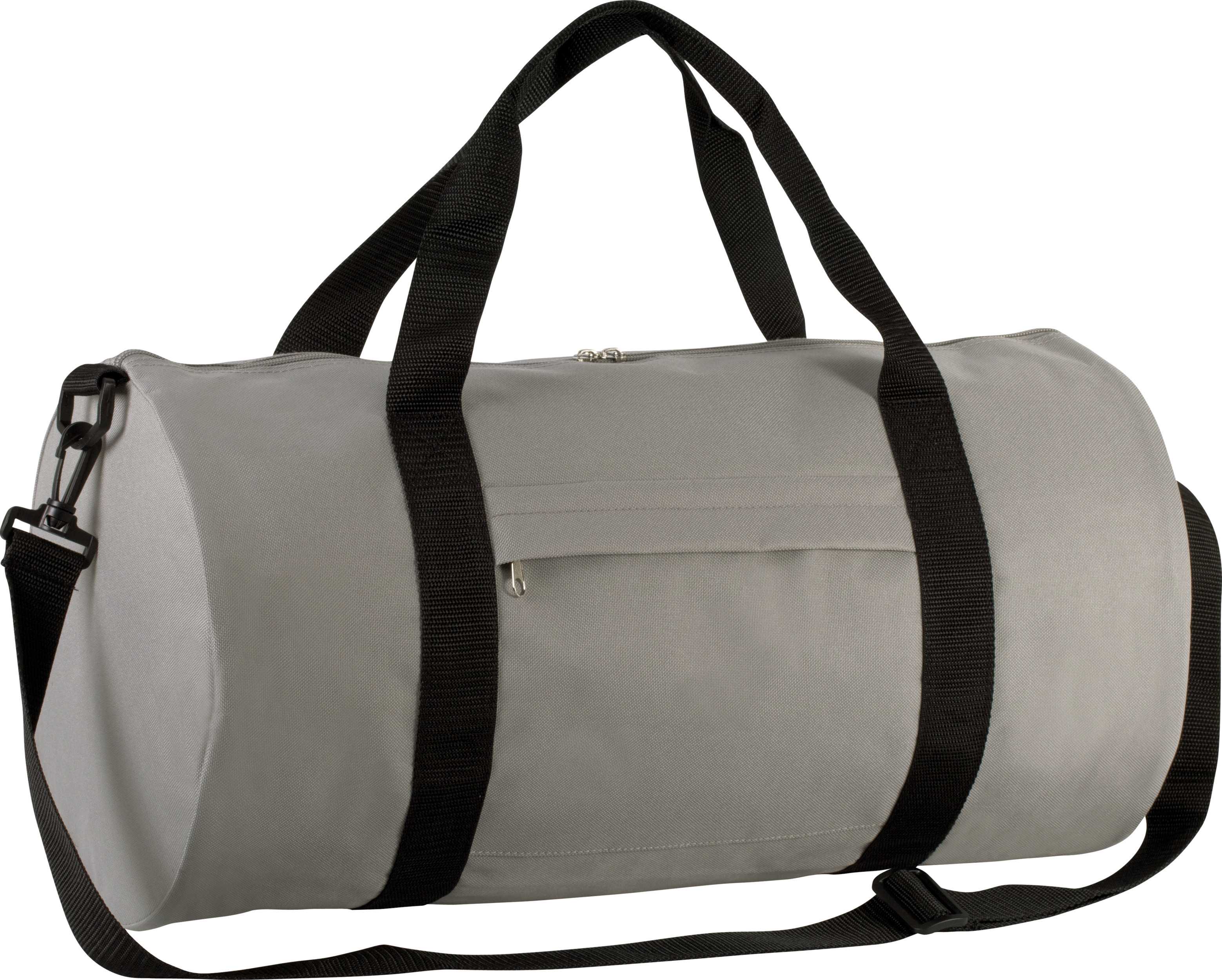 Bolsa tubular - tipo barril Light Grey / Black