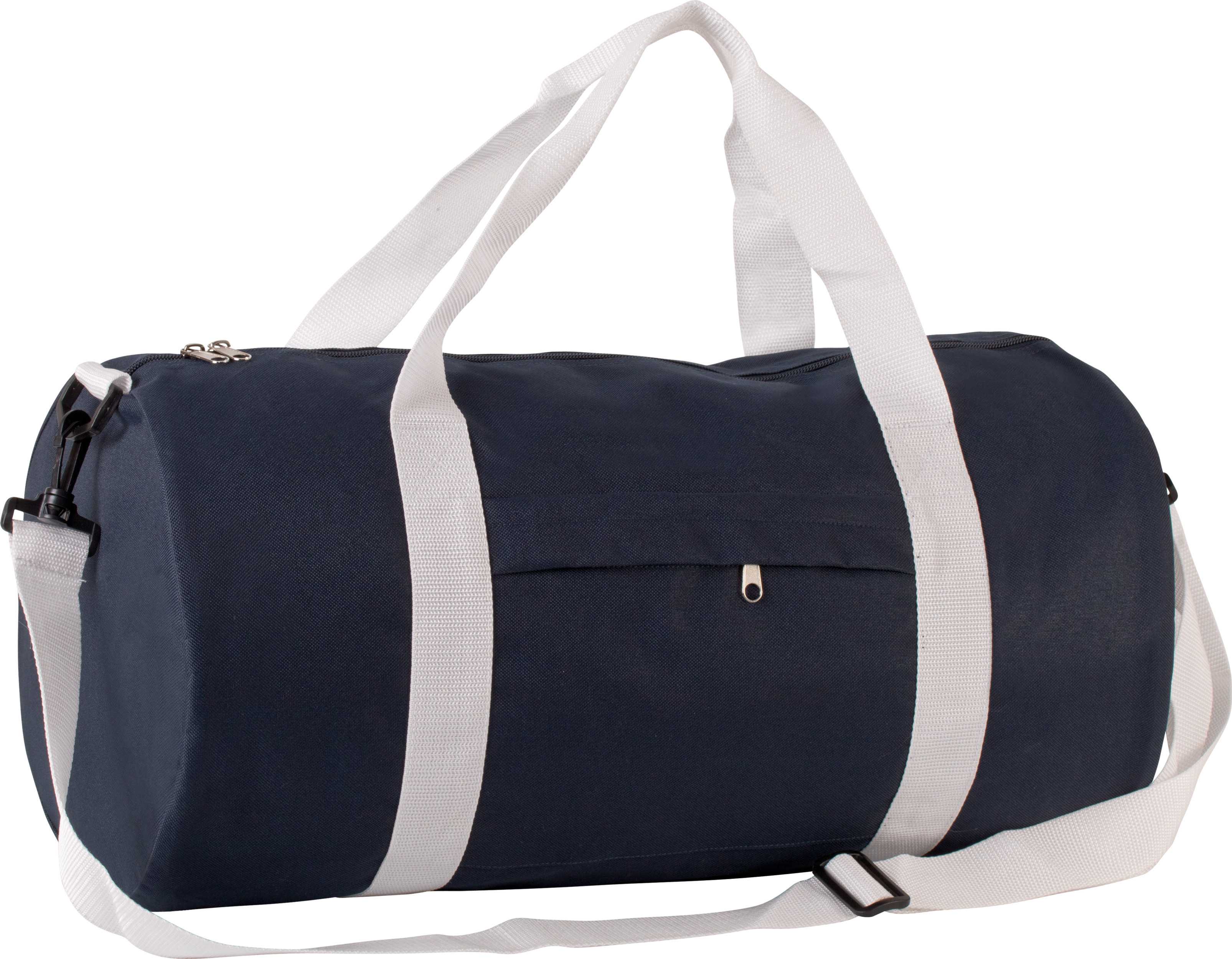 Bolsa tubular - tipo barril Navy / Natural White