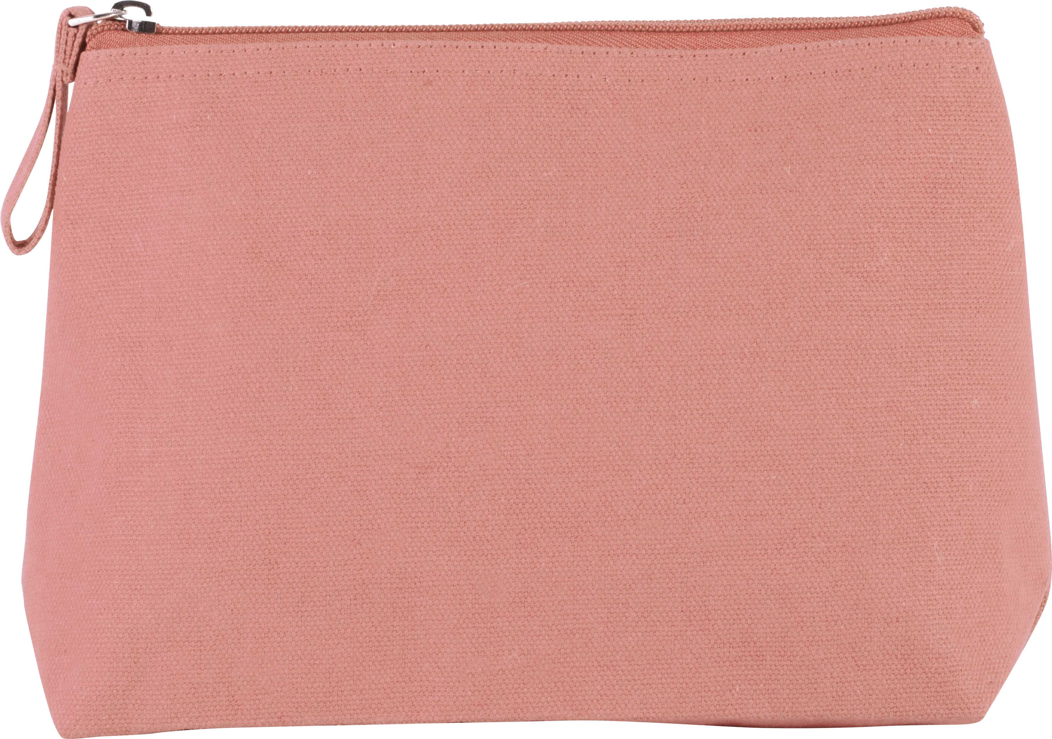 Neceser de algodón canvas Dusty Pink
