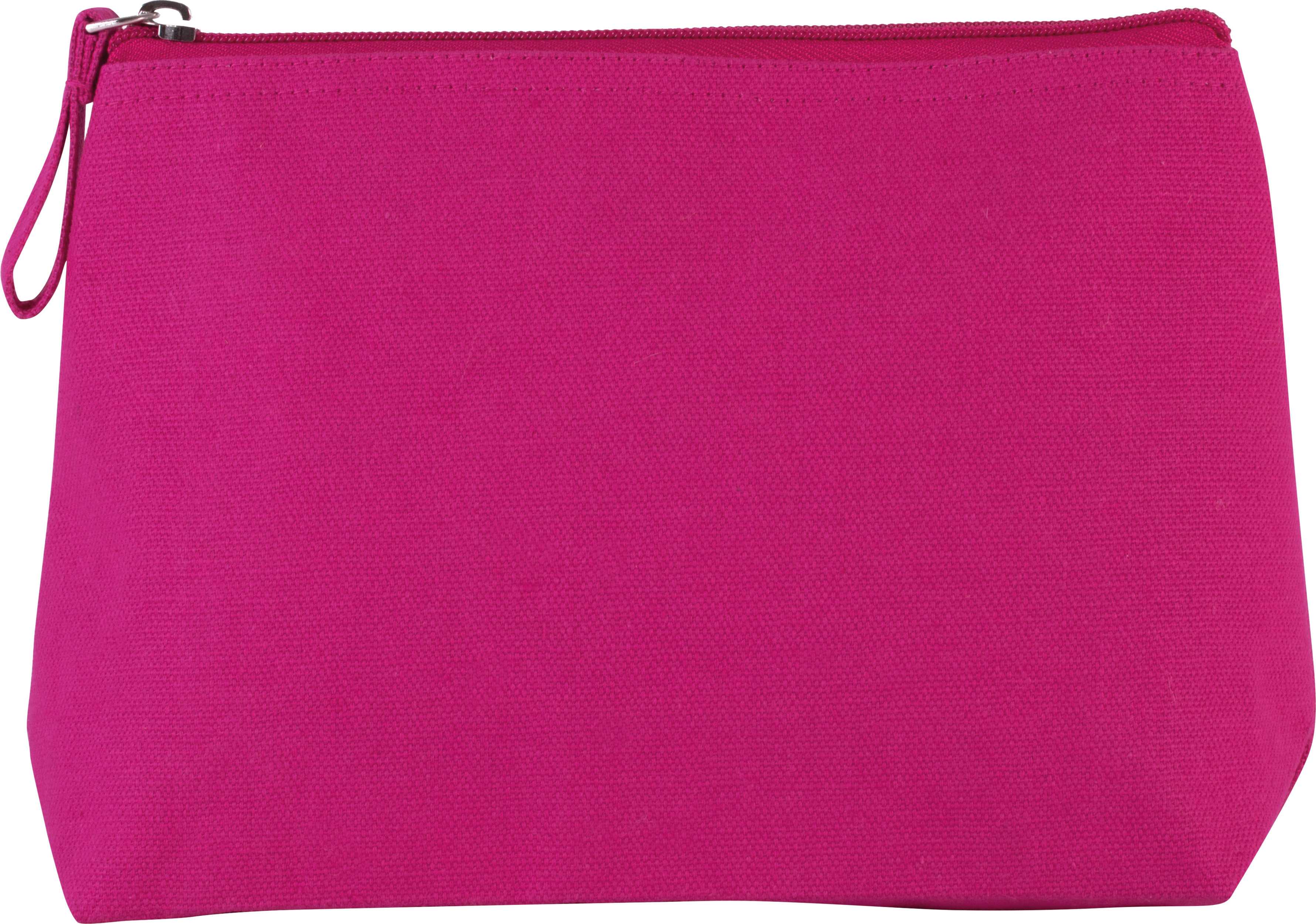 Neceser de algodón canvas Fuchsia