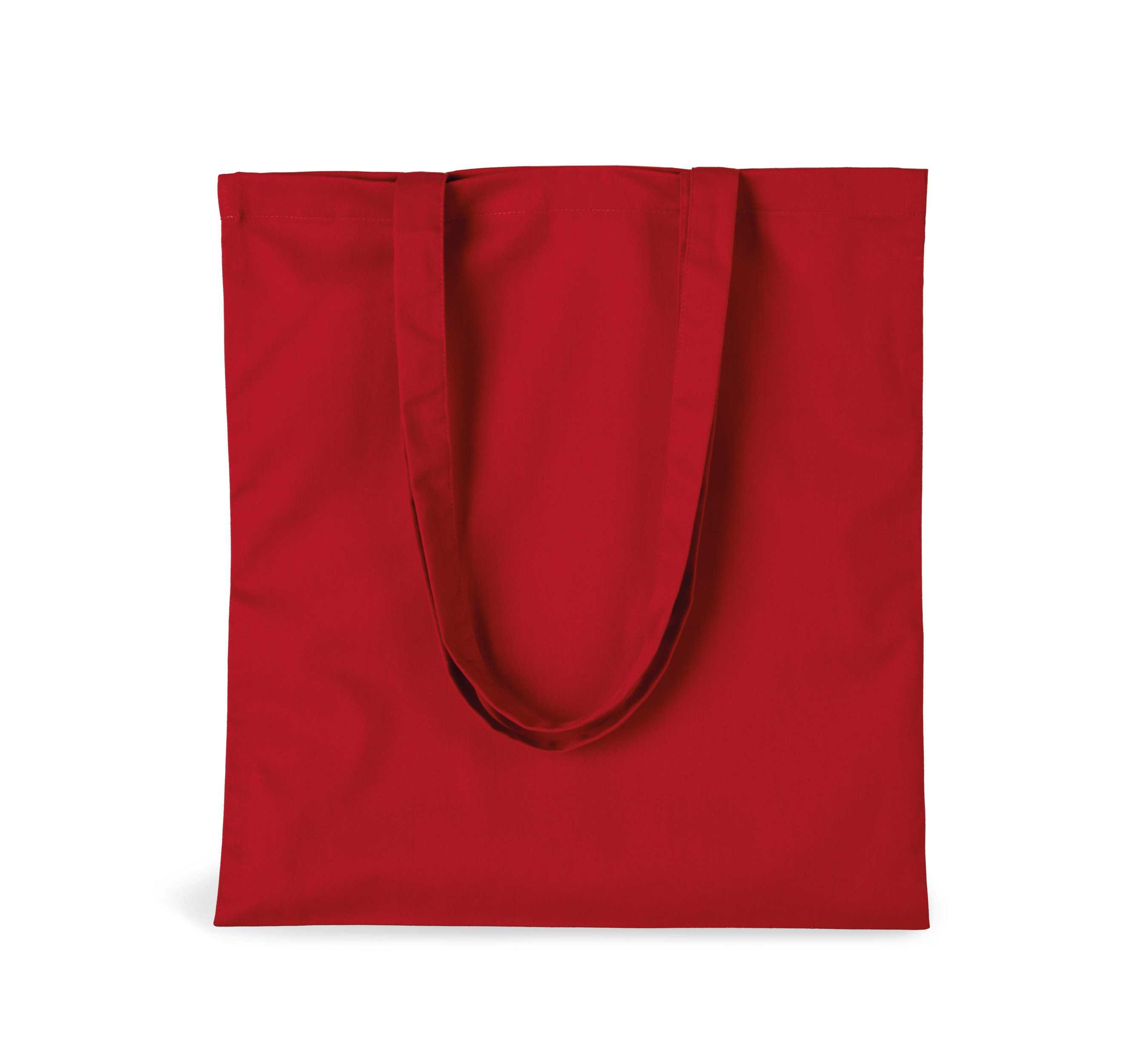 Bolsa shopper de polialgodón Cherry Red