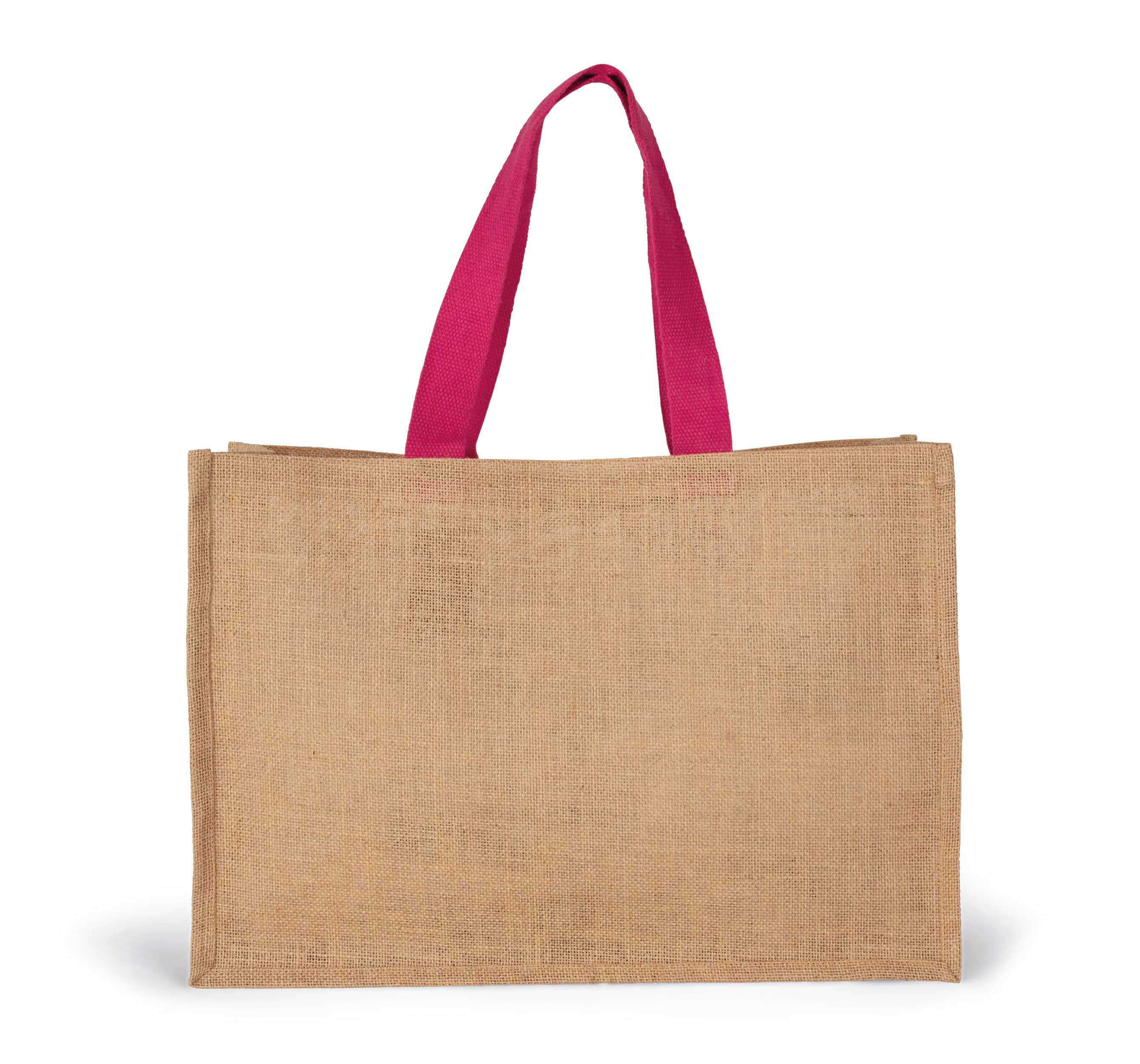 Bolsa shopper XL Natural / Fuchsia