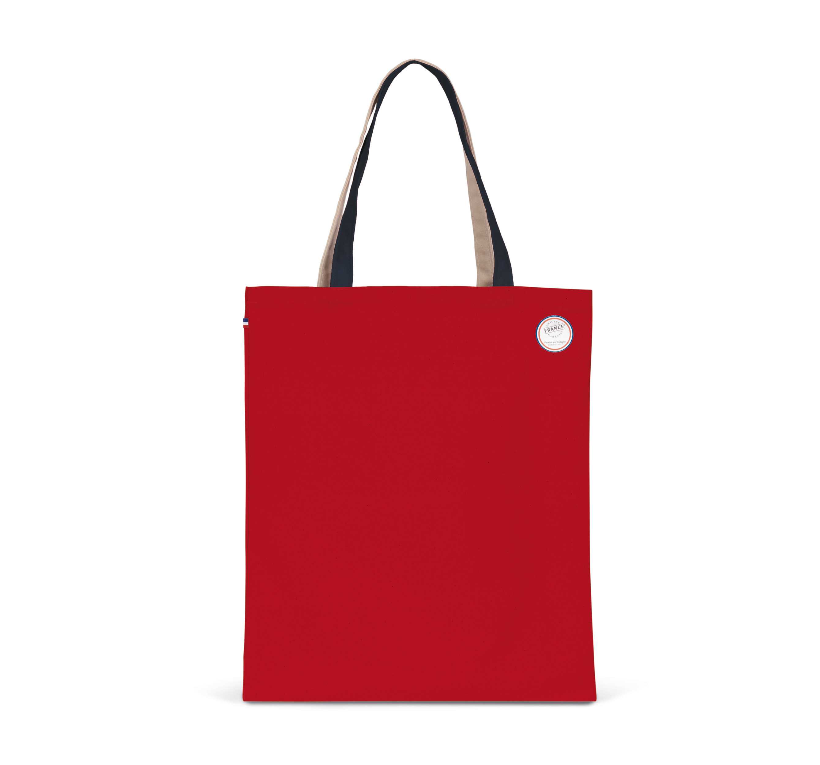 Bolsa de compras tricolor Red