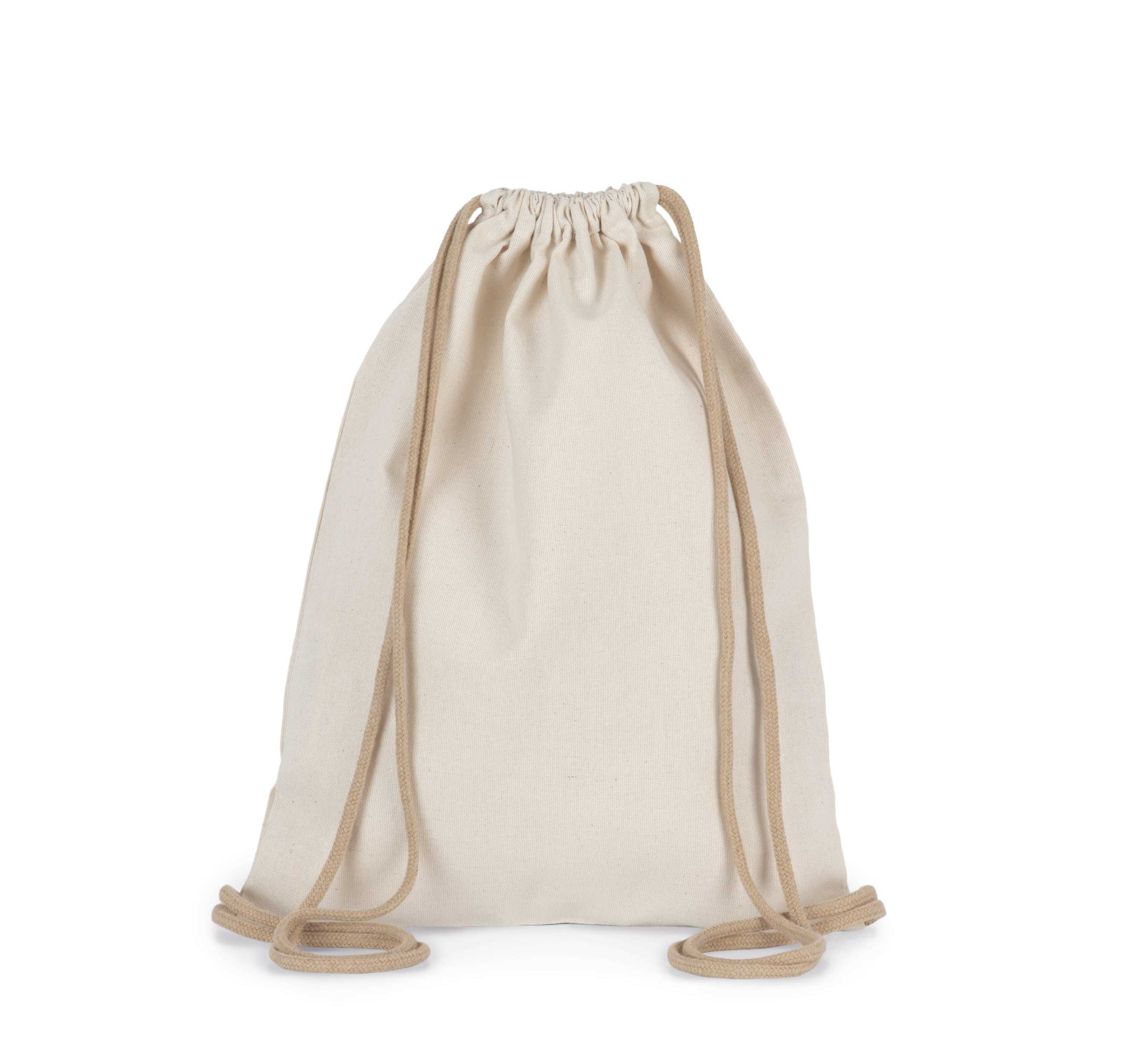 Mochila reciclada con cordones. Ecume